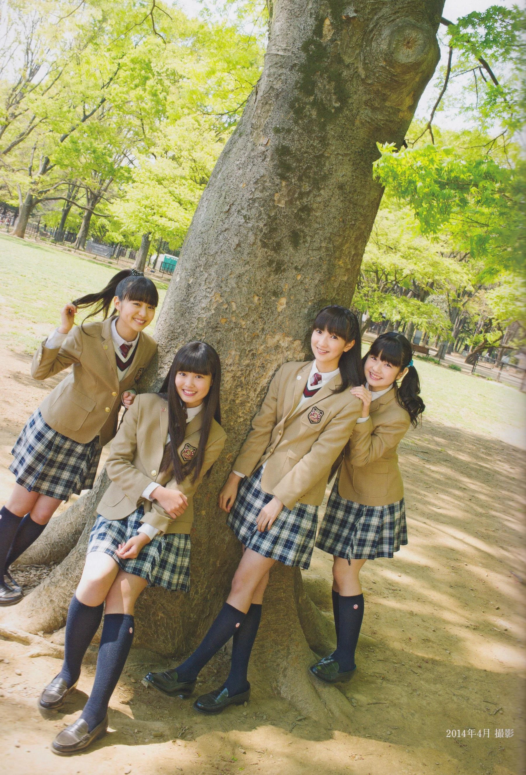 さくら学院 菊地最愛 水野由結 田口華 野津友那乃 2015年3月 卒業插图5