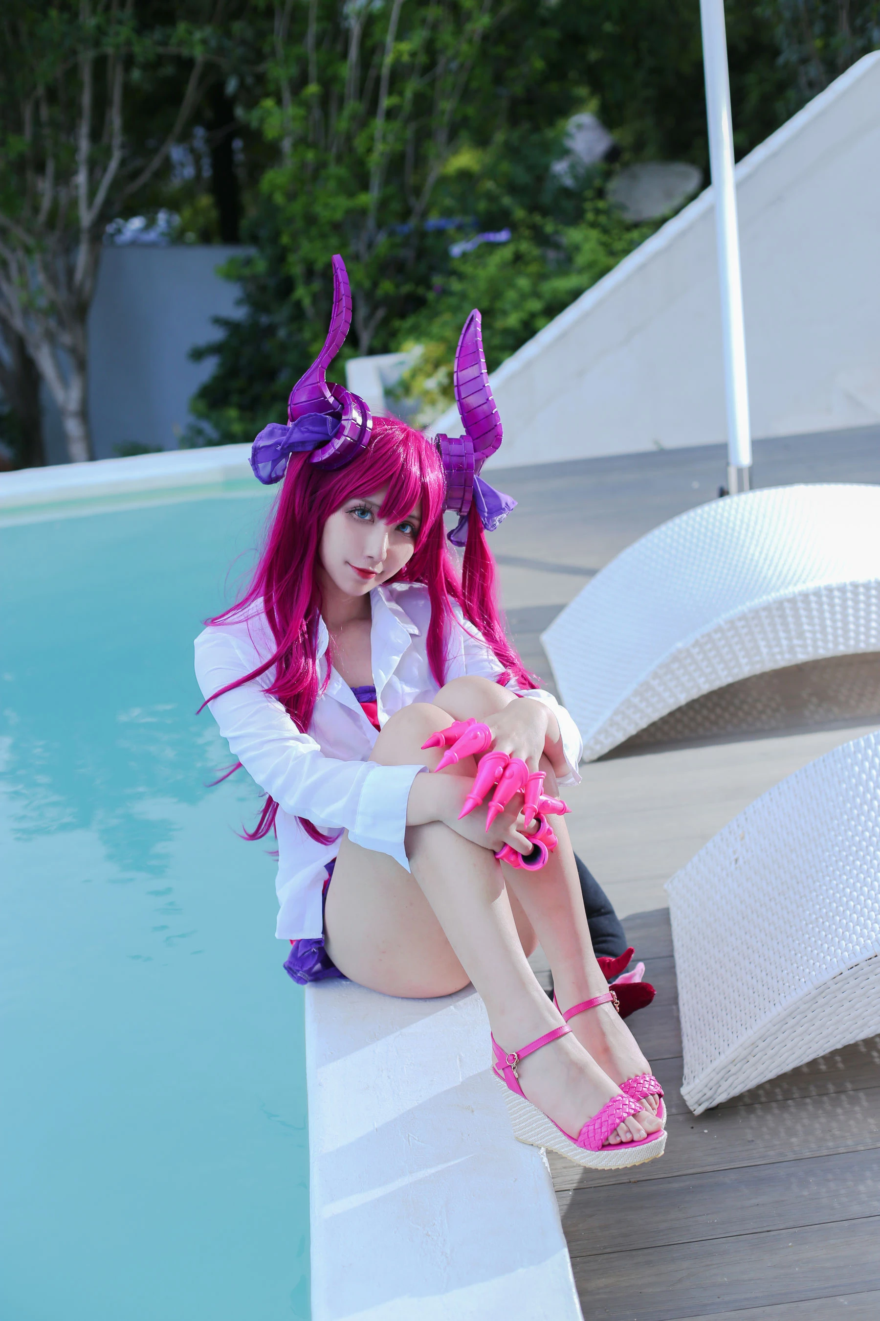 动漫博主九曲Jean – 龙娘泳装插图3