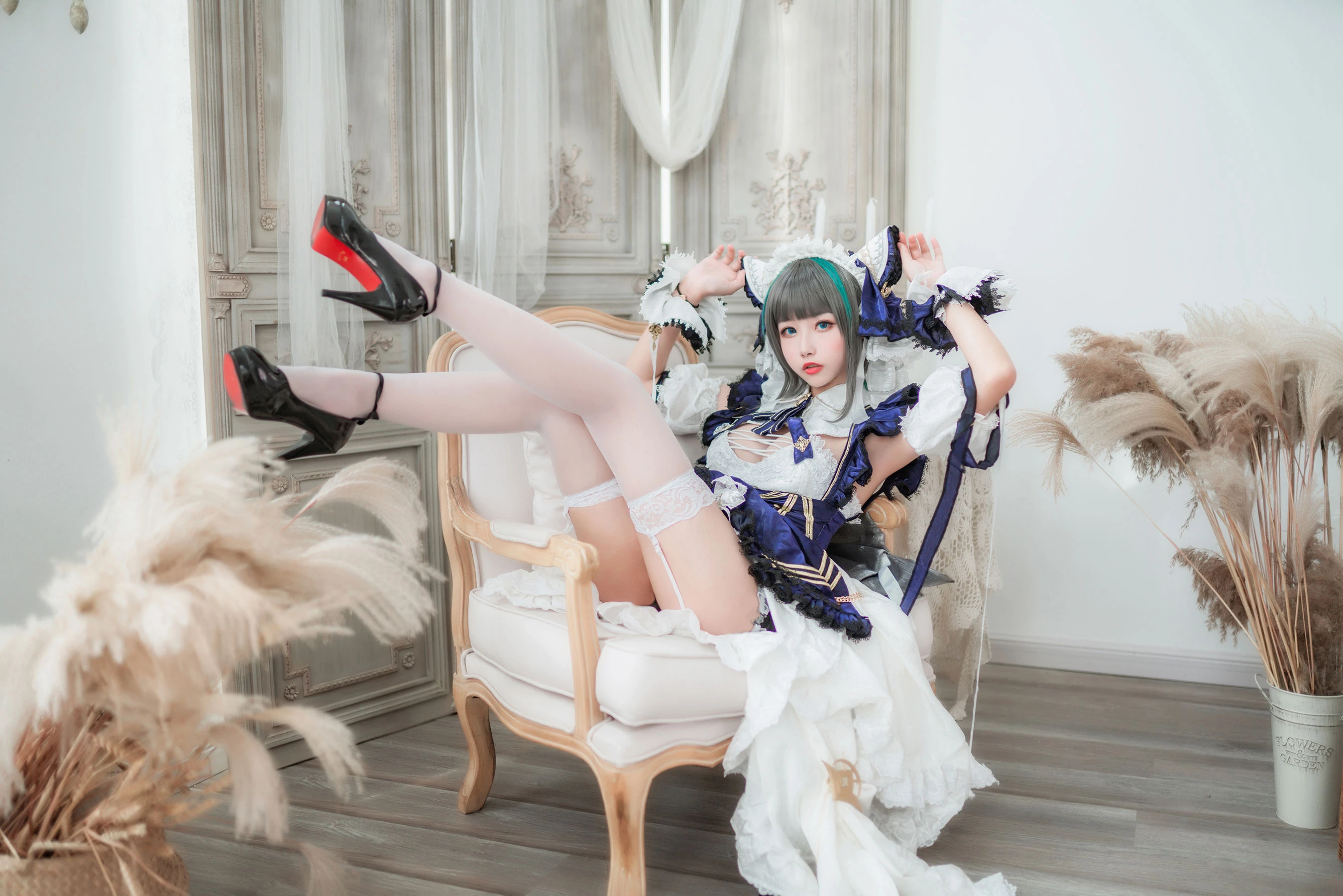 微博妹子Momoko葵葵 – 柴郡插图1