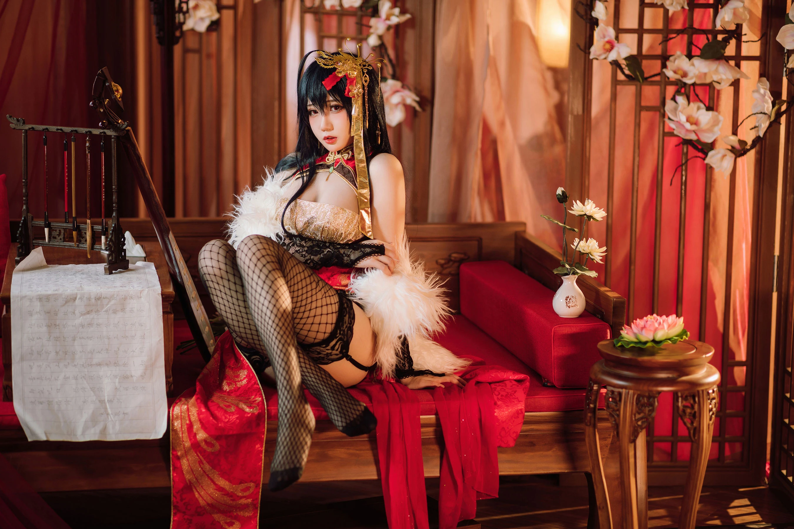 焖焖碳 – 大凤旗袍插图3