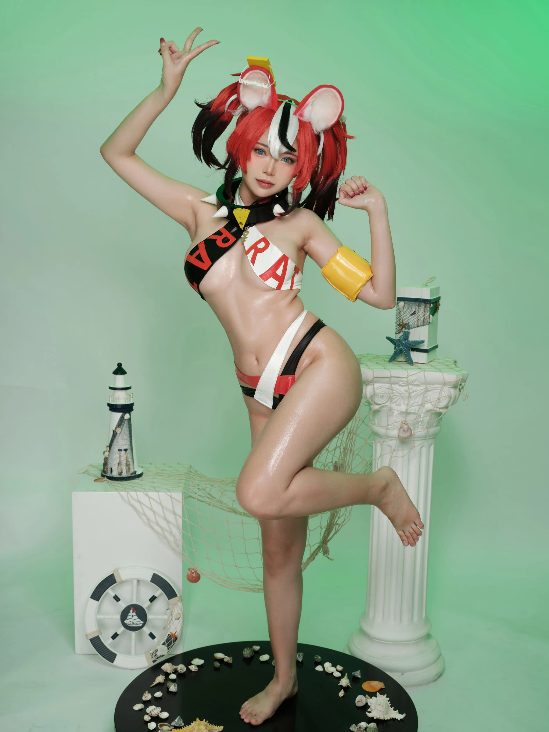 ZinieQ – Hakos Baelz Pole Dancing插图4