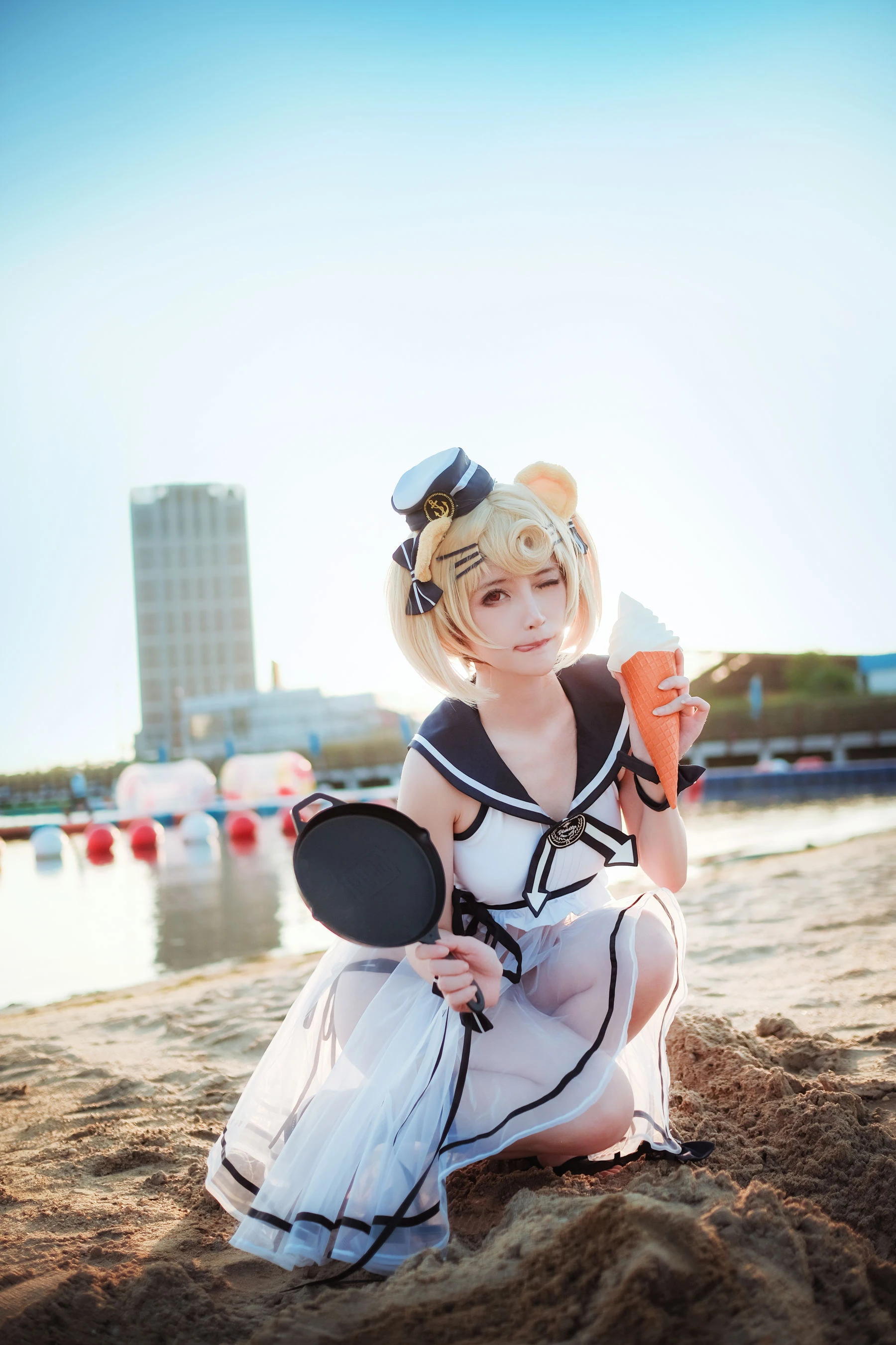 萌宠博主yui金鱼 – 古米泳装插图4