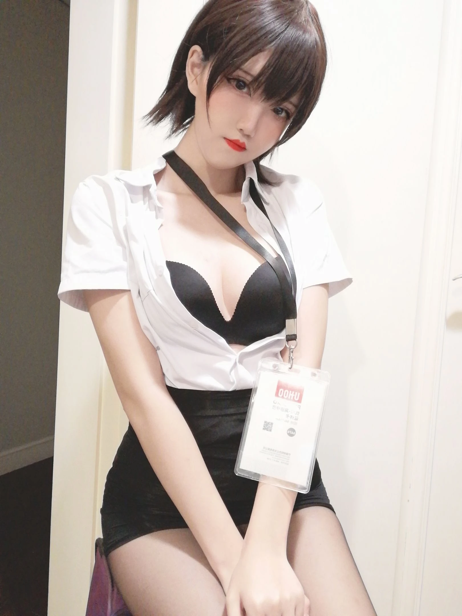 鬼马少女阿薰kaOri 黑丝OL插图4