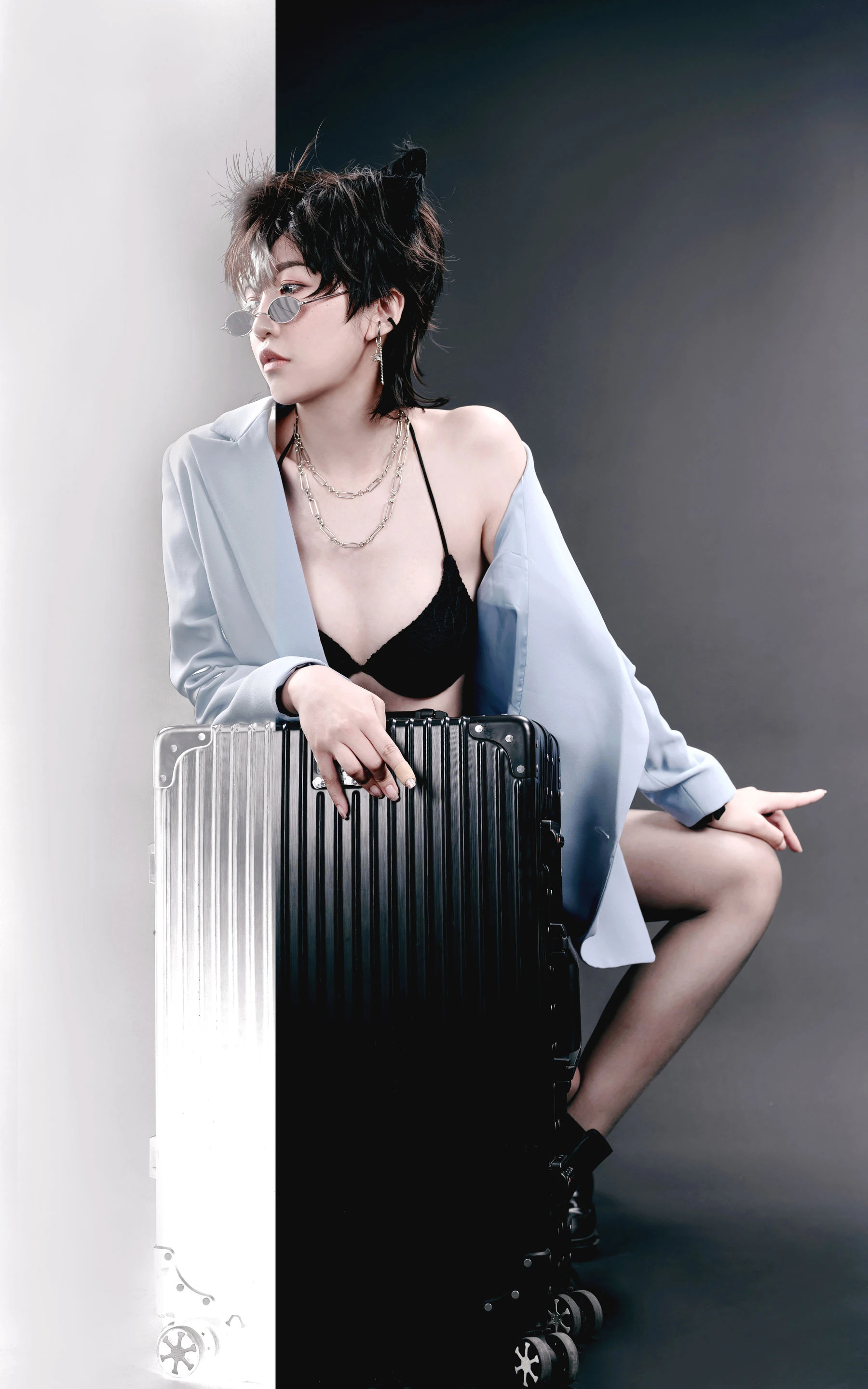 长腿Coser青青子Js&李翎 – 狐狸和狼插图3