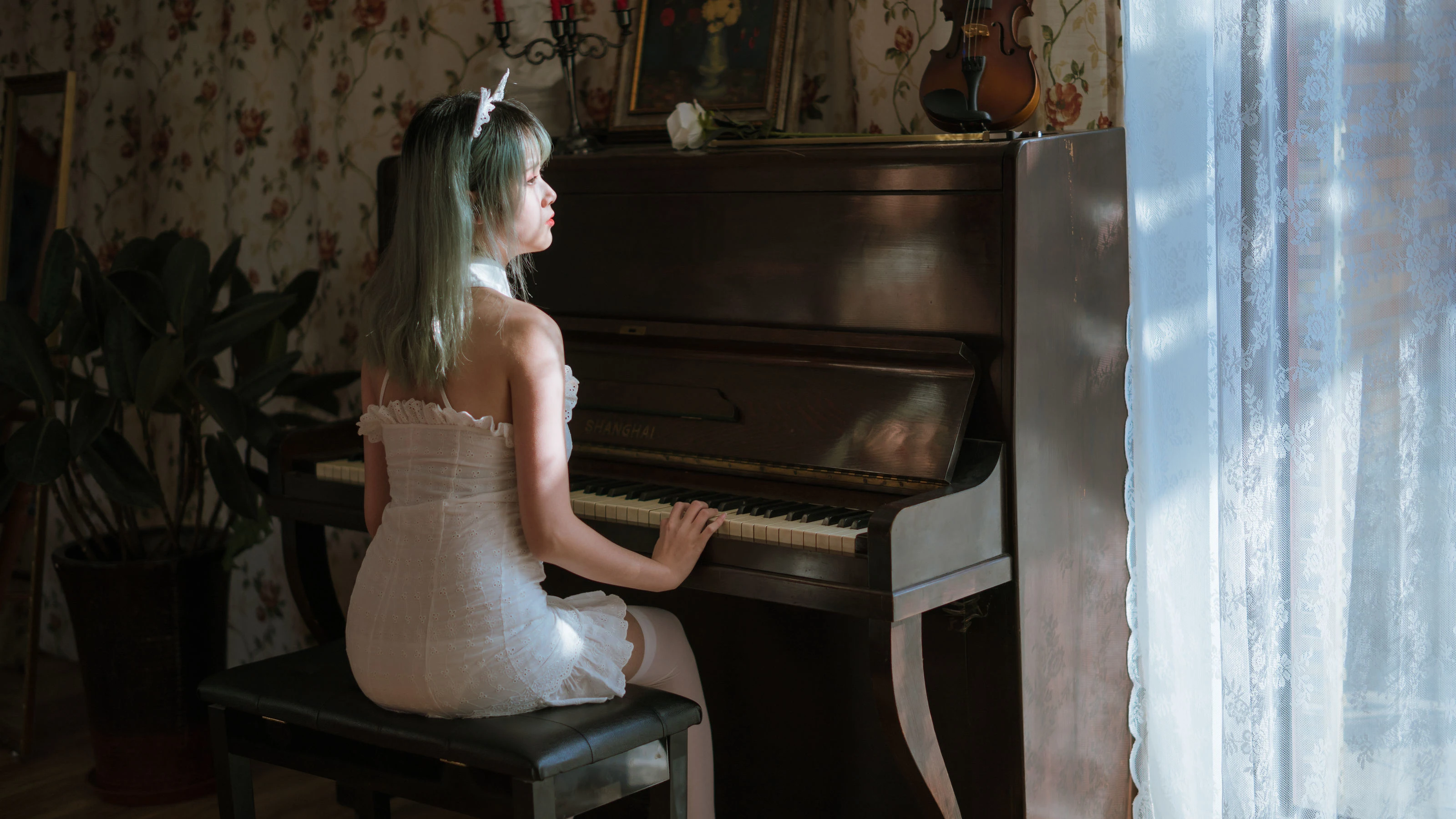 Coser小姐姐Akisoso秋楚楚 复古插图4