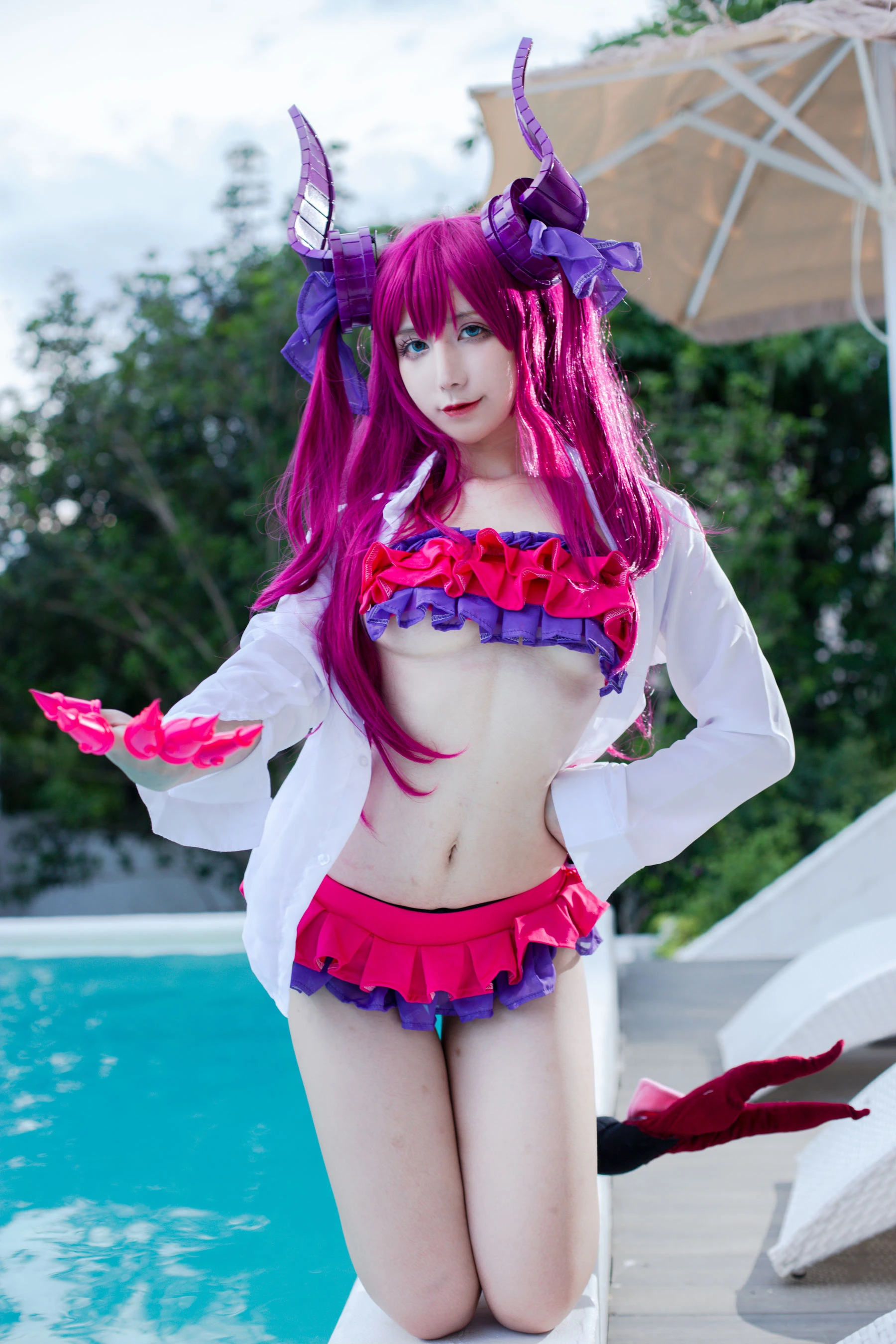 动漫博主九曲Jean – 龙娘泳装插图7