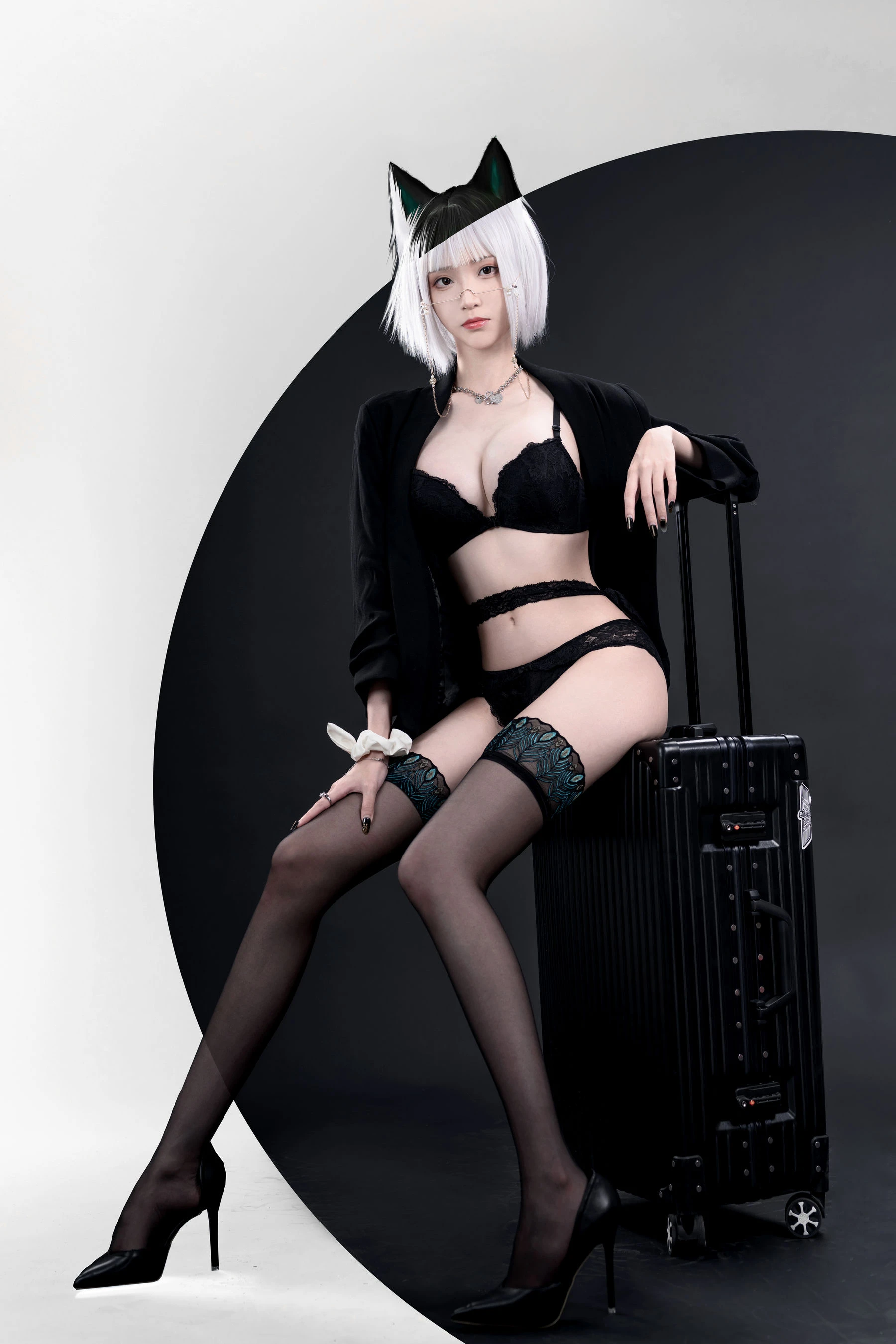 长腿Coser青青子Js&李翎 – 狐狸和狼插图5