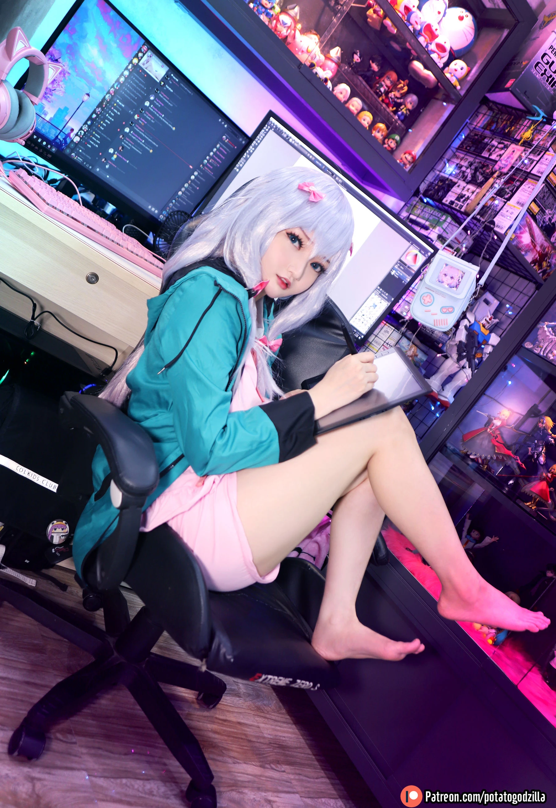 Coser小姐姐Potato Godzilla – Sagiri插图6