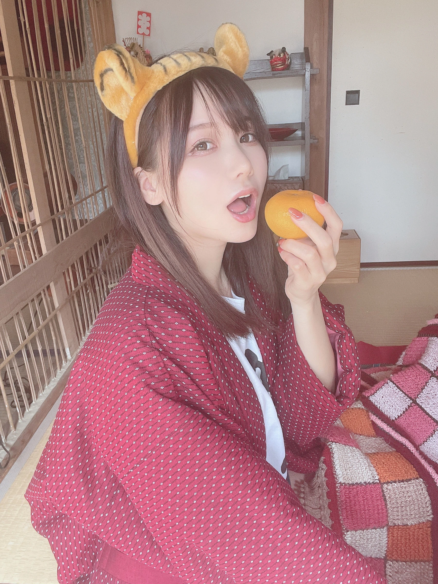 日本甜美COSERけんけん[fantia] 20220104-寅年插图6