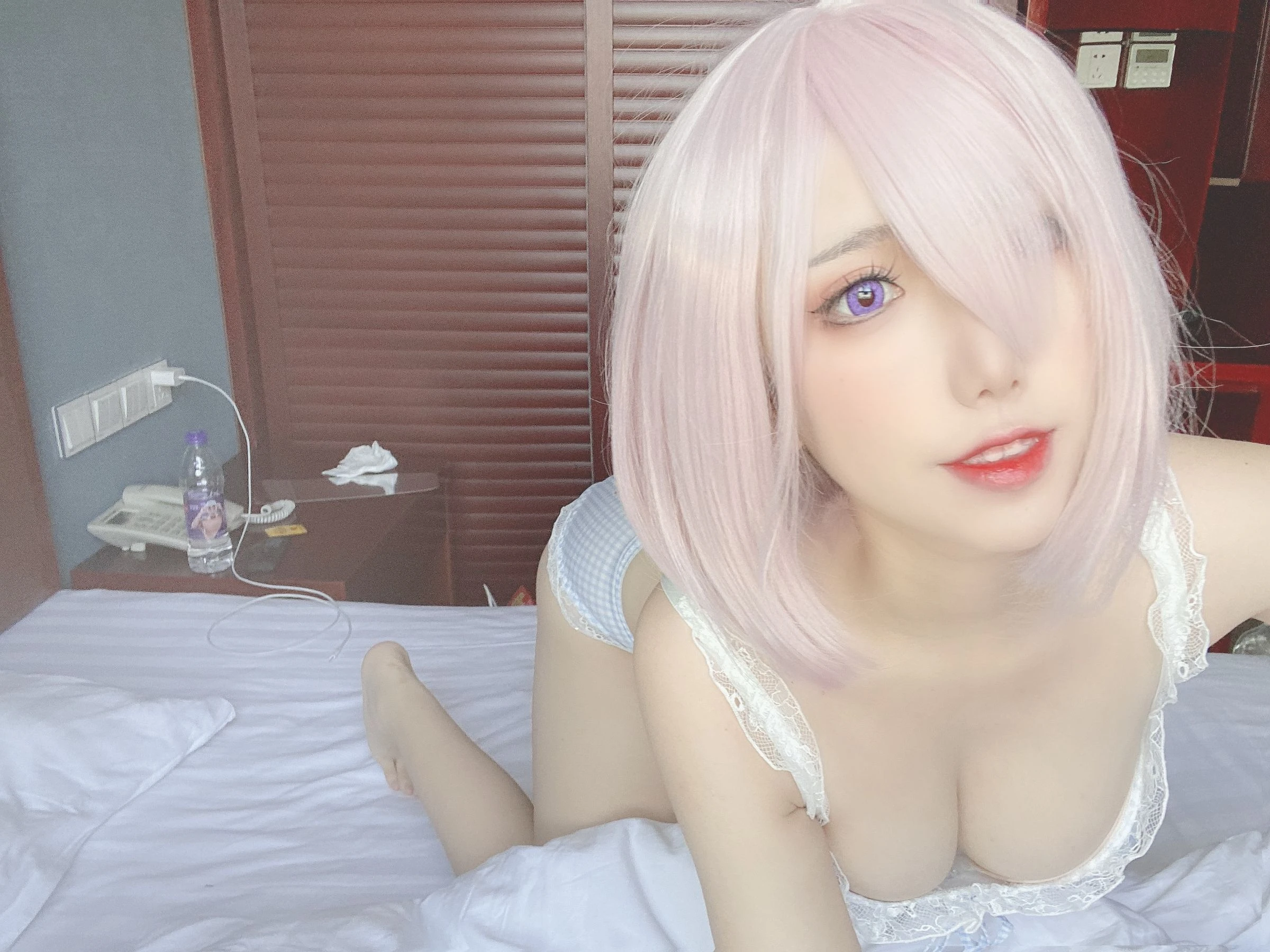 芋圆侑子SJ_ – 蓝格子小清新插图3