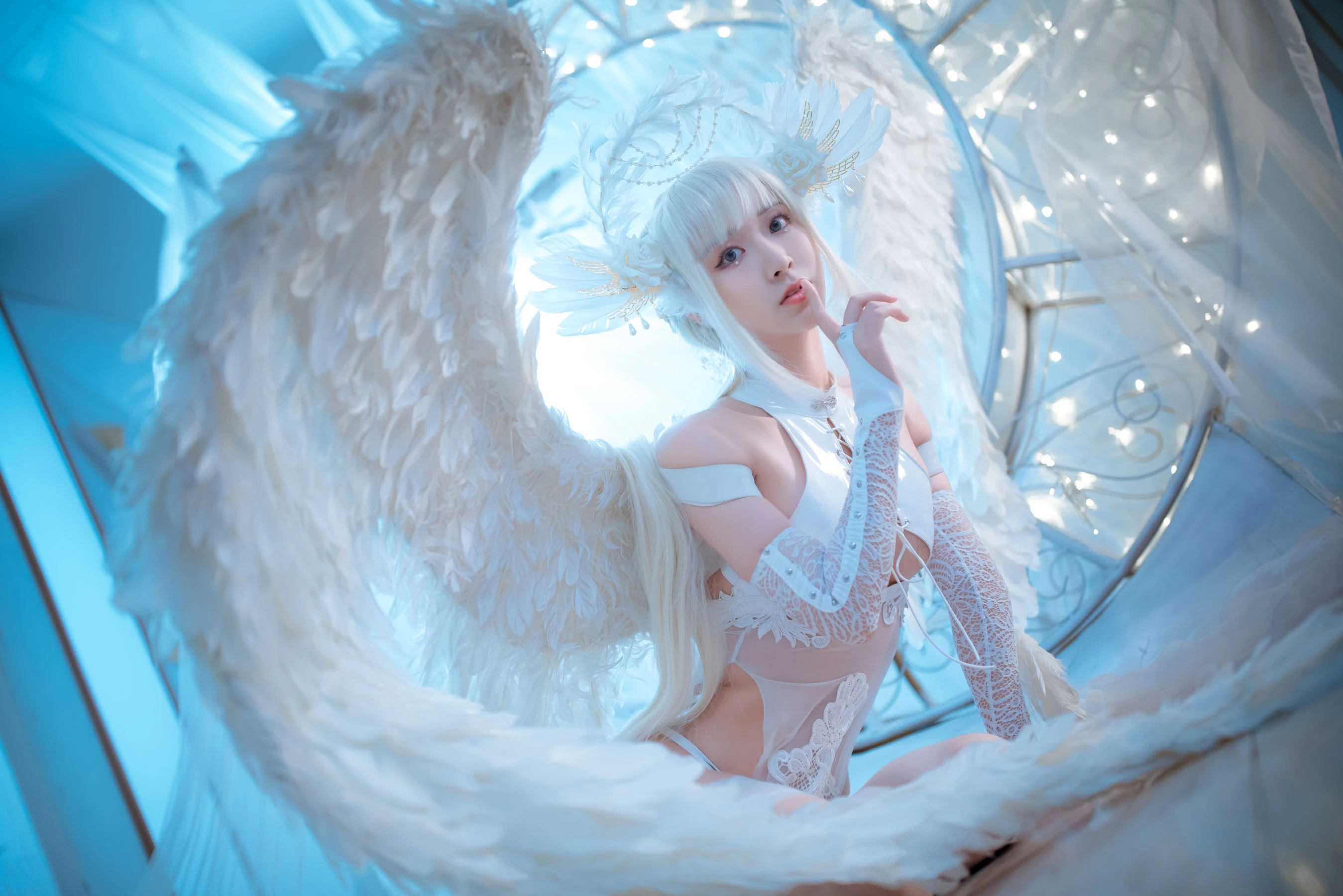 人气Coser黑川 – 天使插图7