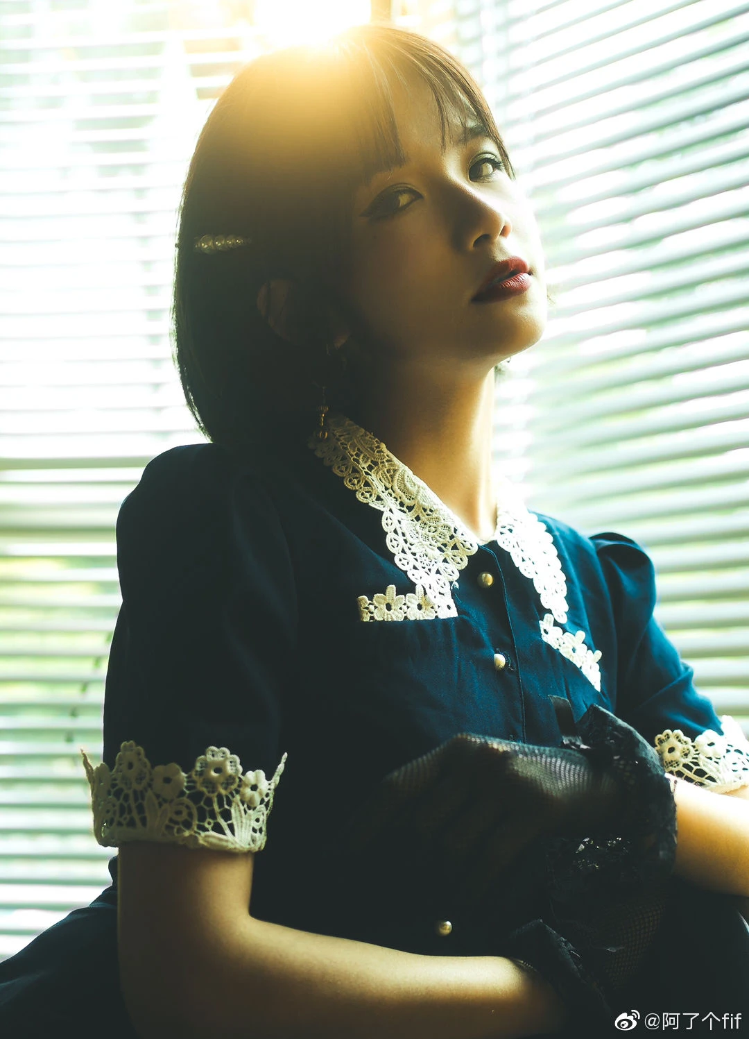 动漫博主阿了个fifi – 复古插图5