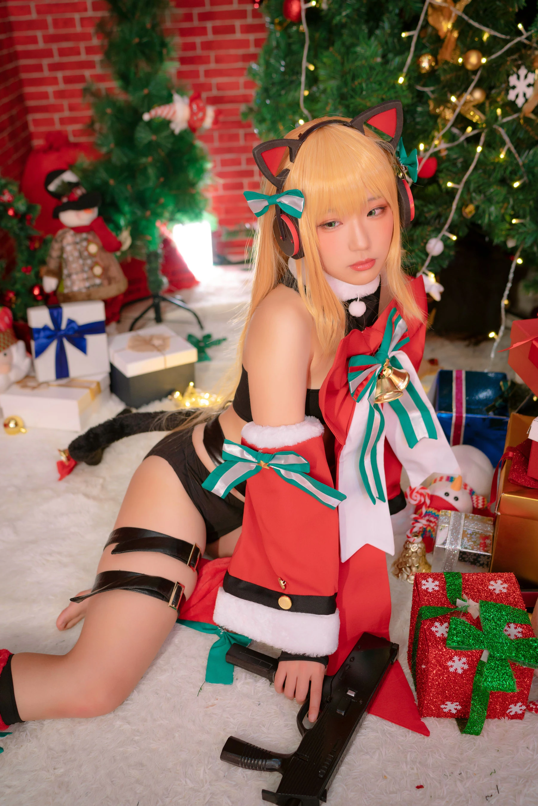 动漫博主Mime弥美 – 少女前线 TMP 圣诞节插图2