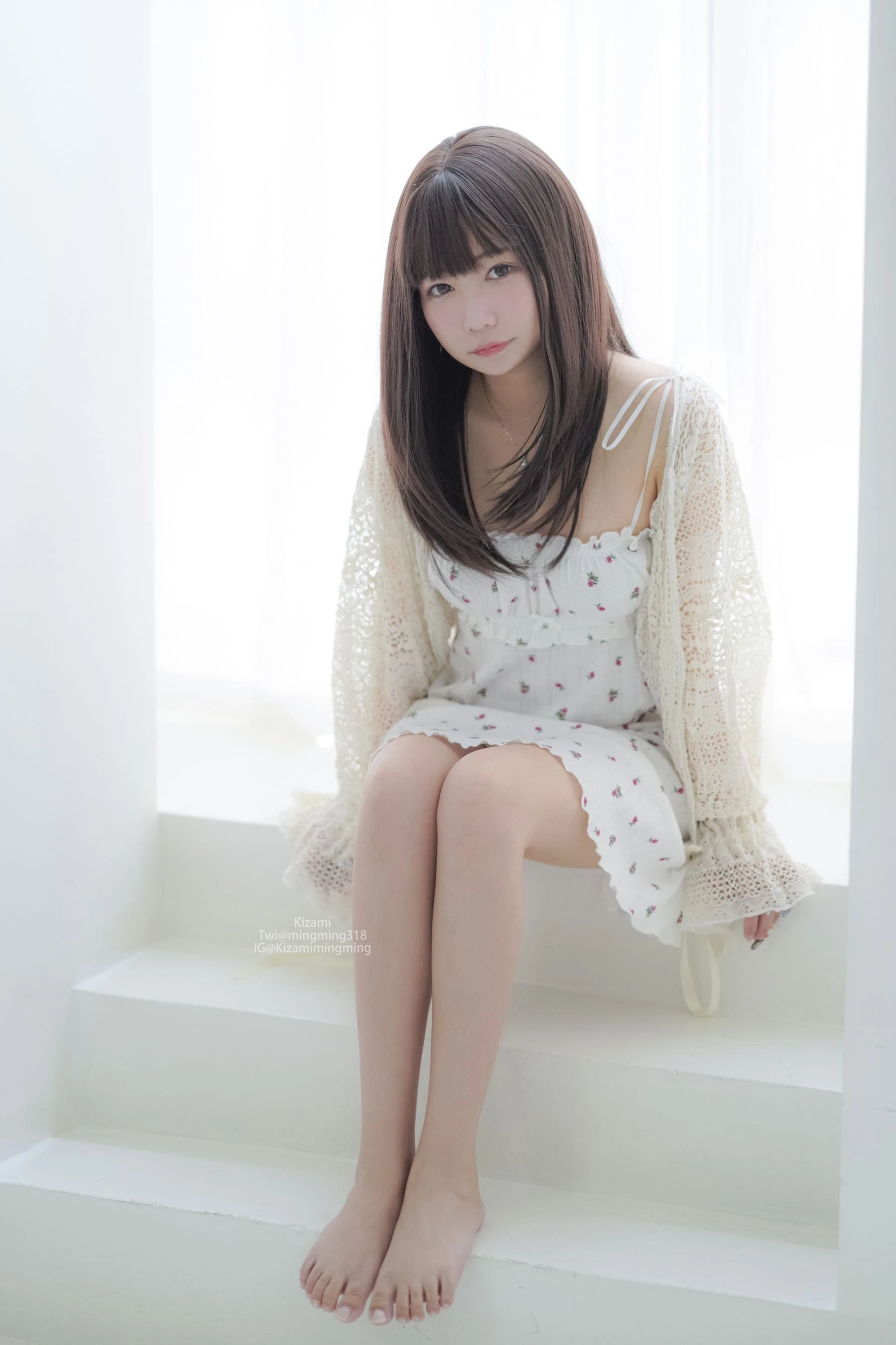 [銘銘Kizami] fantia 2021.09 针织衫+睡衣系列插图1