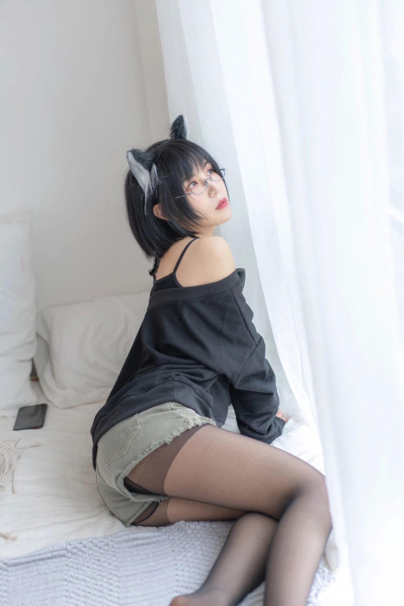 COSER美女逐月su 日常猫娘插图5