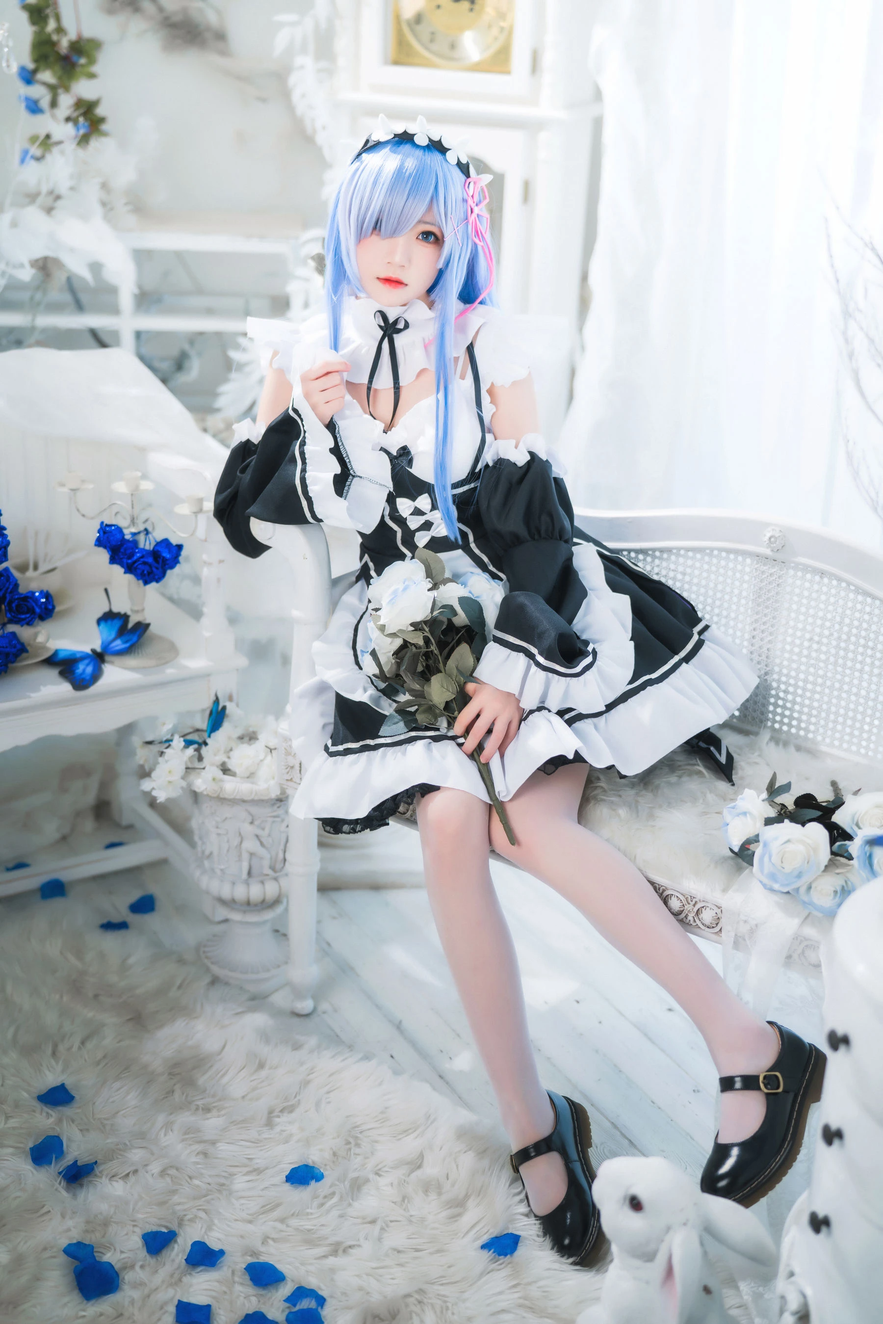 桜桃喵 – 长发蕾姆插图2