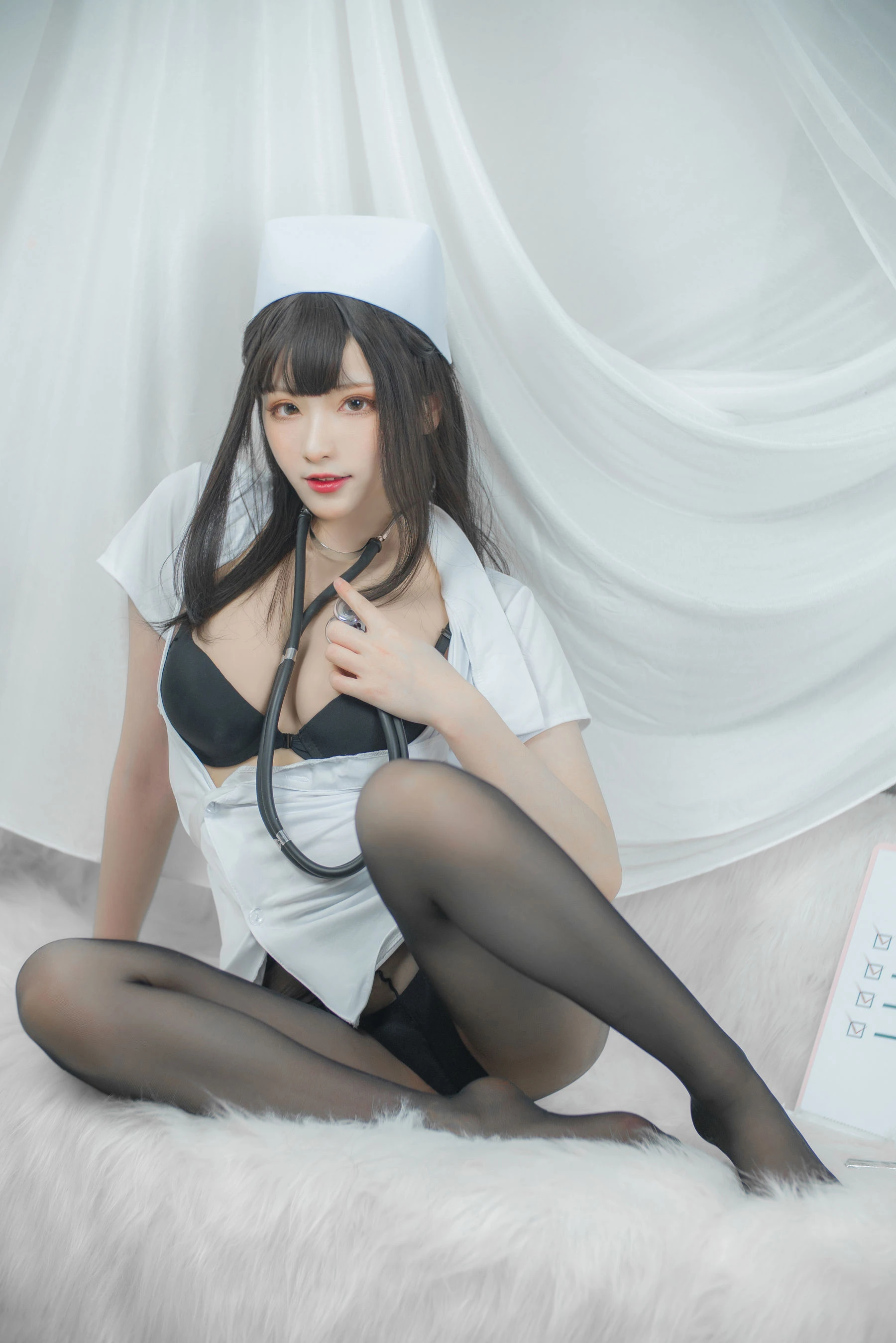 起司块wii写真 白色护士插图2