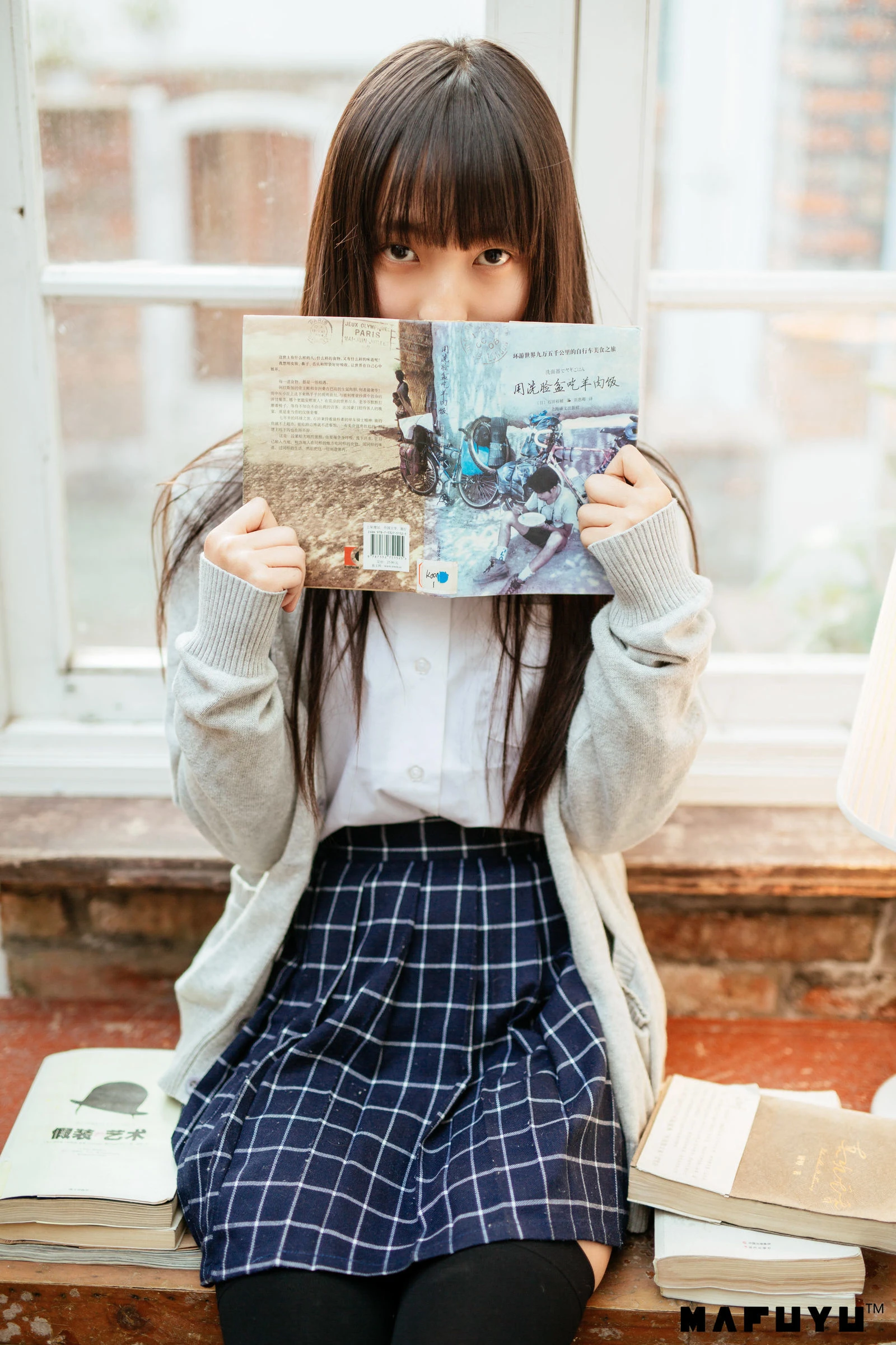 神楽板真冬 JK学生系列套图插图2