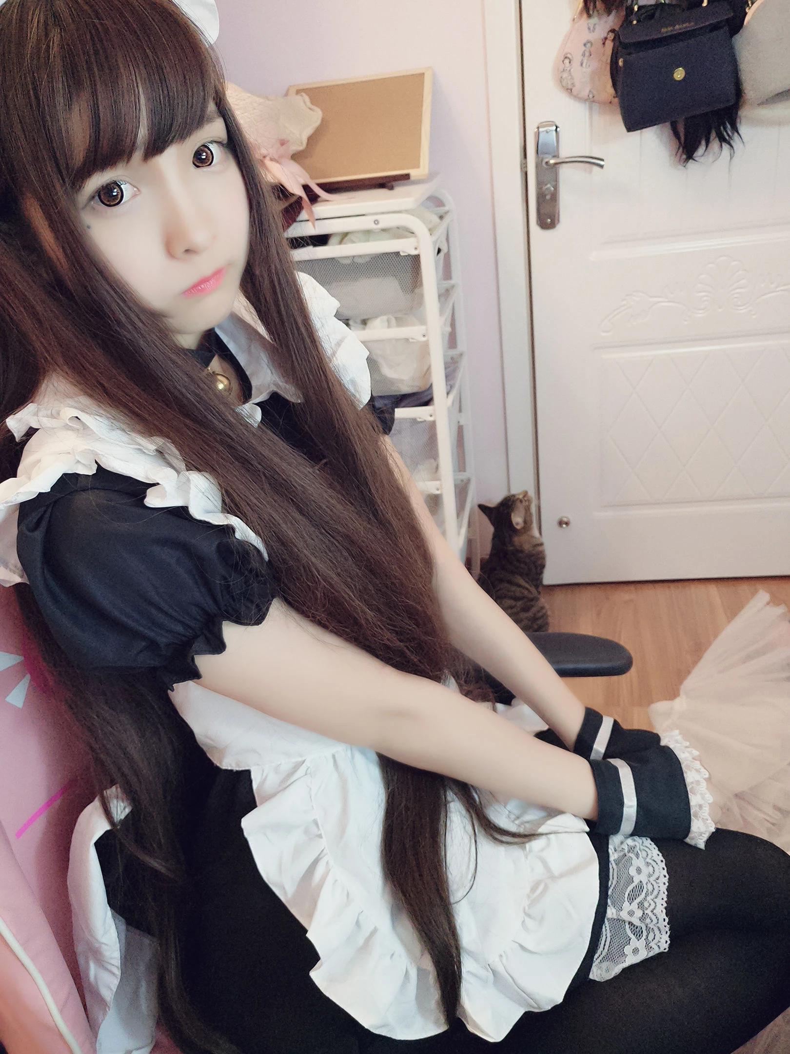 二次元美女古川kagura 女仆插图1