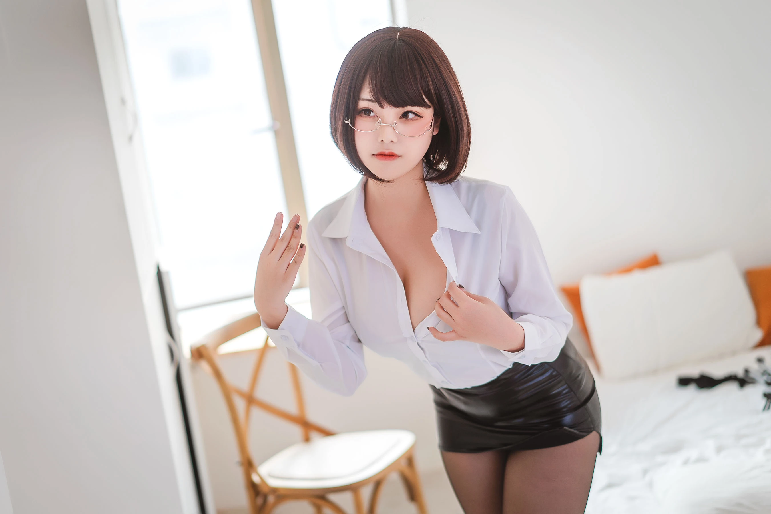 萌系小姐姐蜜汁猫裘 – 醉OL插图5