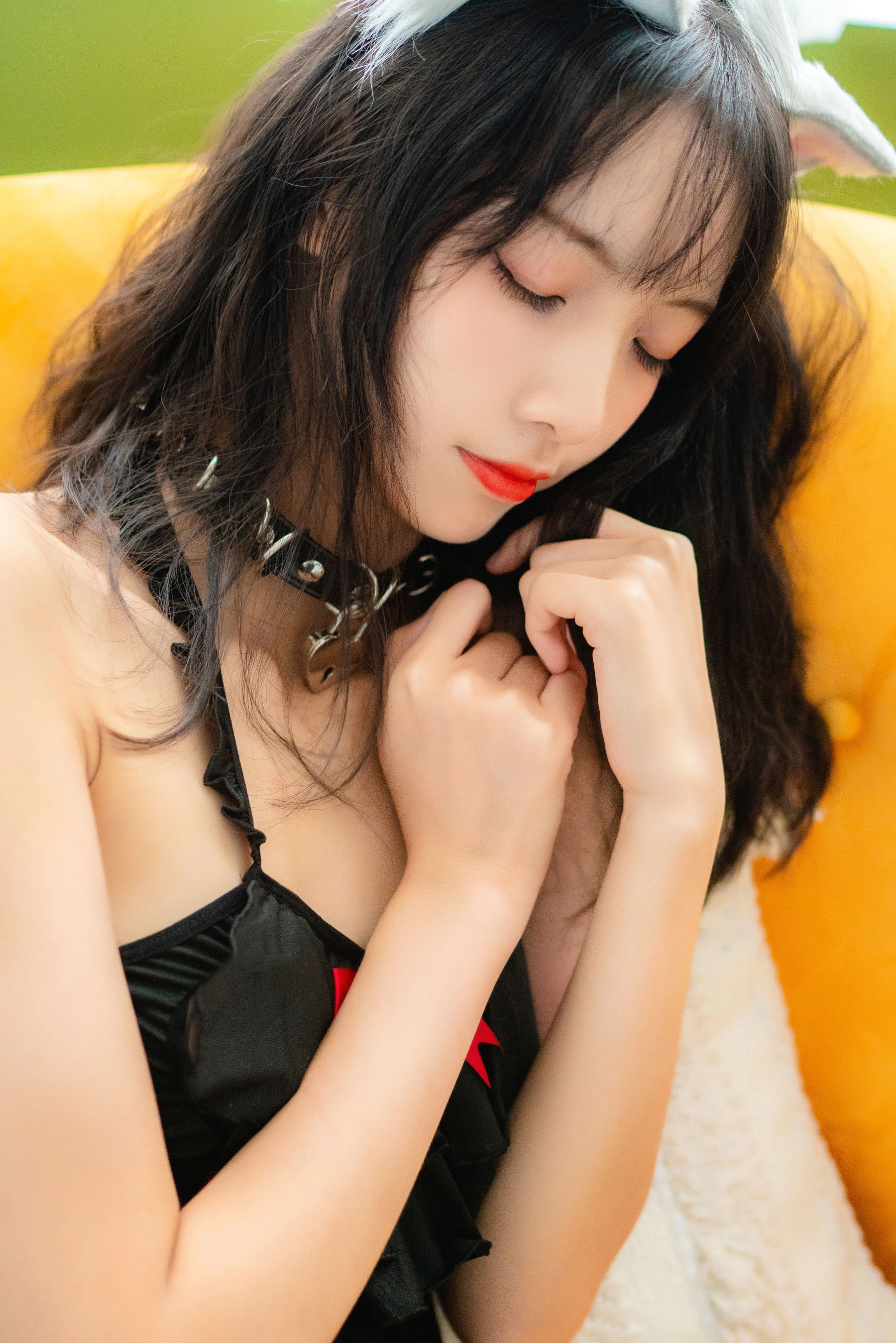 清纯妹子西瓜 猫尾私房插图4