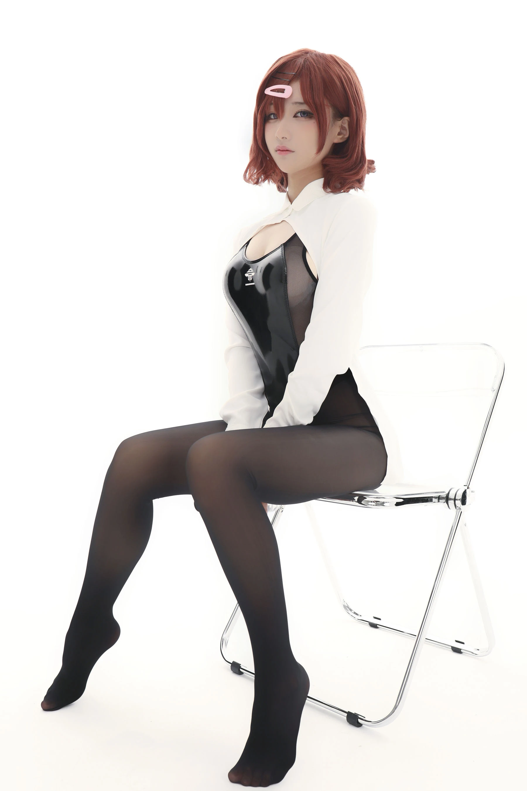 幼愛youmeko – 樋口円香竞泳灰丝插图6