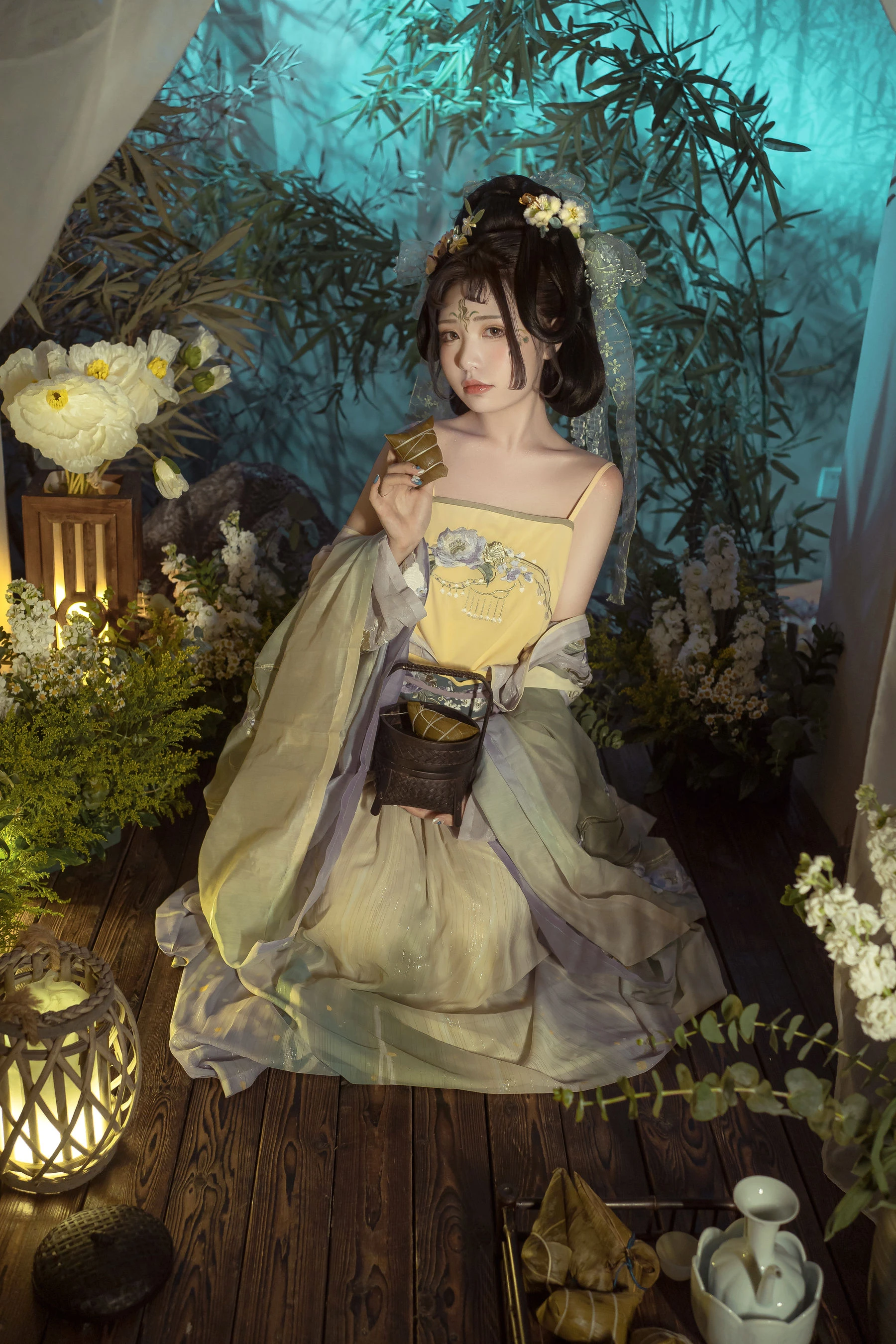 爆机少女喵小吉 – 浣溪沙.端午插图1