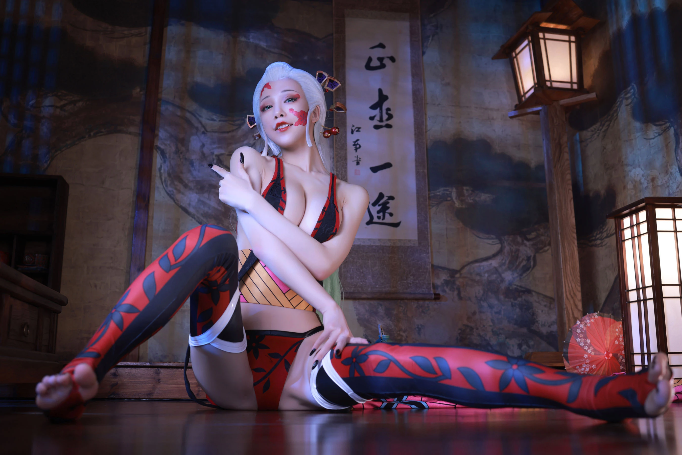 动漫博主水淼aqua – 鬼灭之刃 上弦陆堕姬插图5