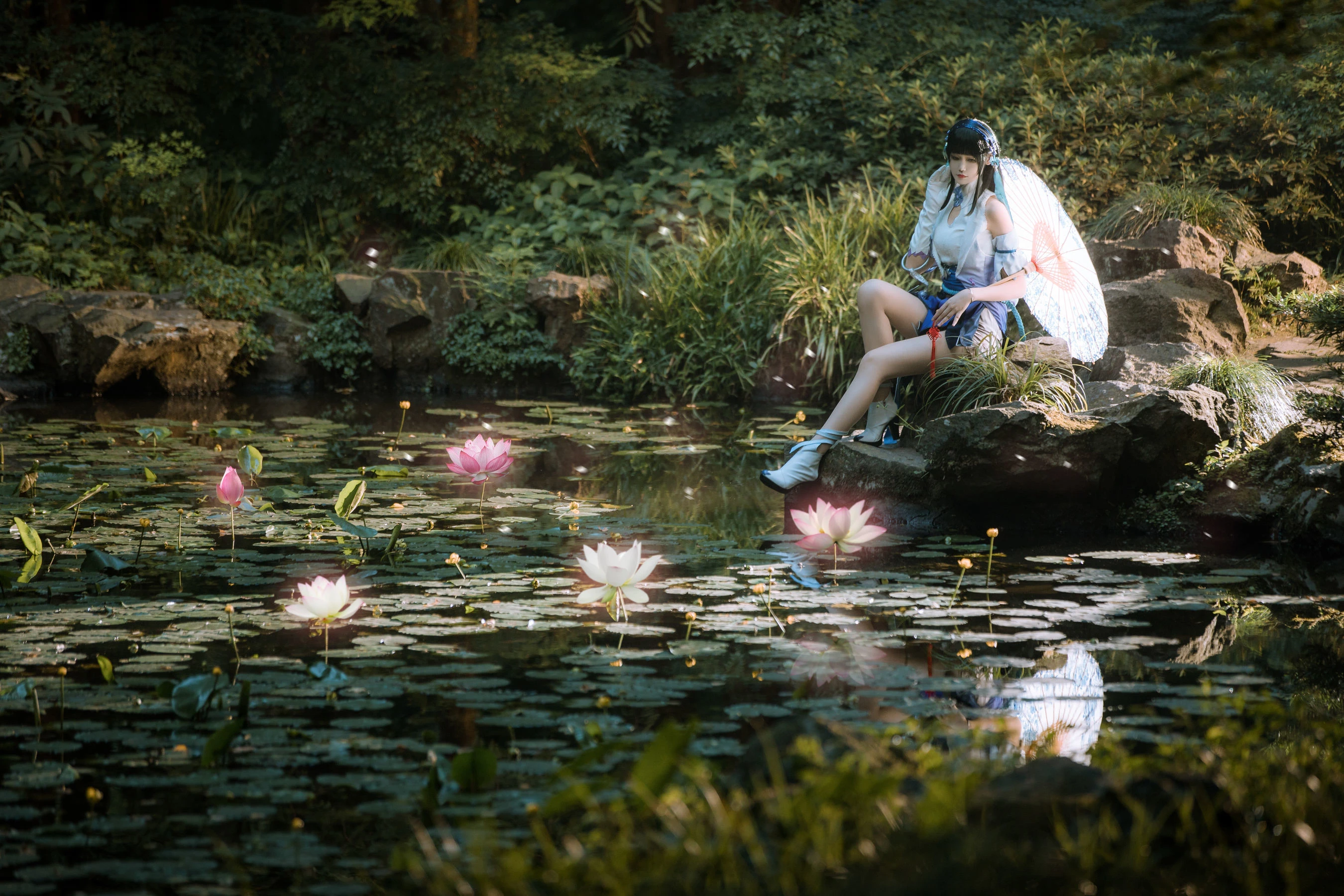 人气coser戚顾儿MIKI 王者荣耀 西施插图4