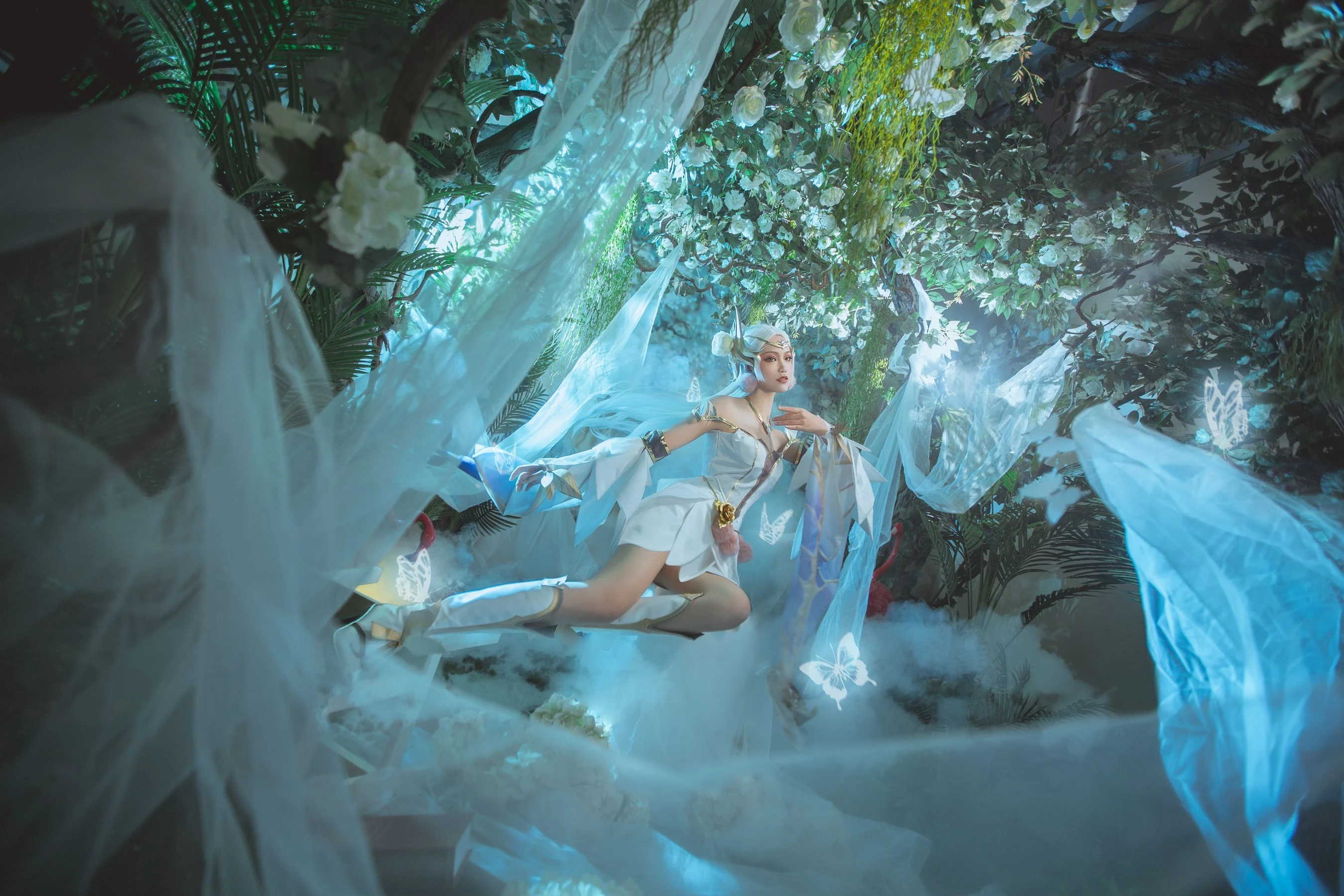 人气coser戚顾儿MIKI 王者荣耀 貂蝉金色仲夏夜之梦插图5