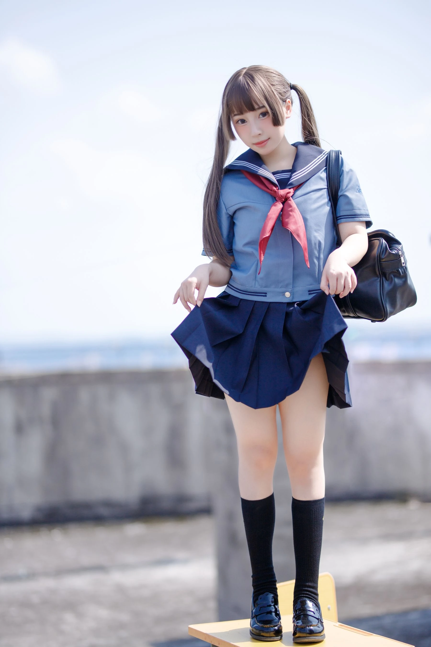 胡桃猫Kurumineko – 天台的爱之告白插图2