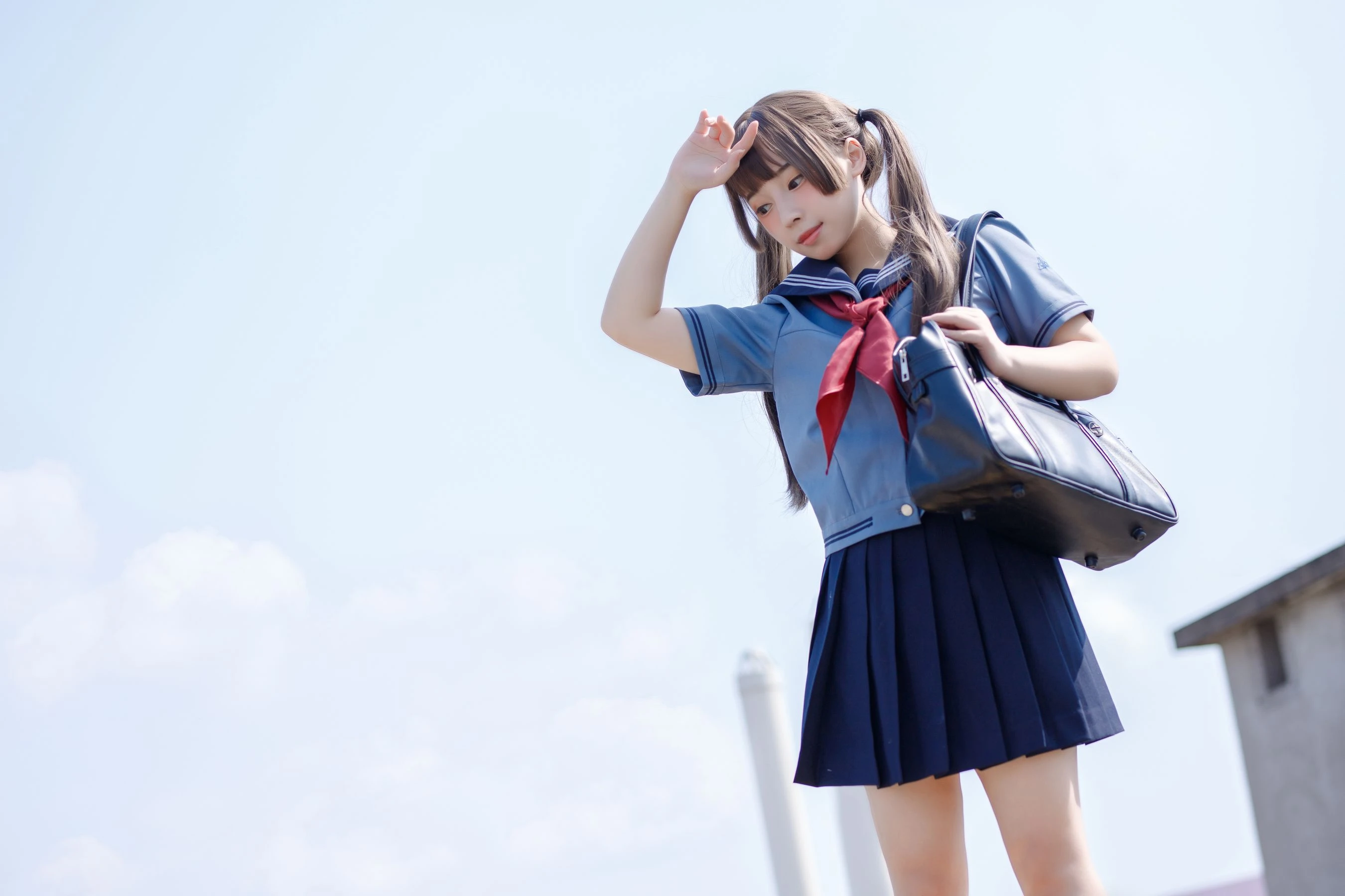 胡桃猫Kurumineko – 天台的爱之告白插图4