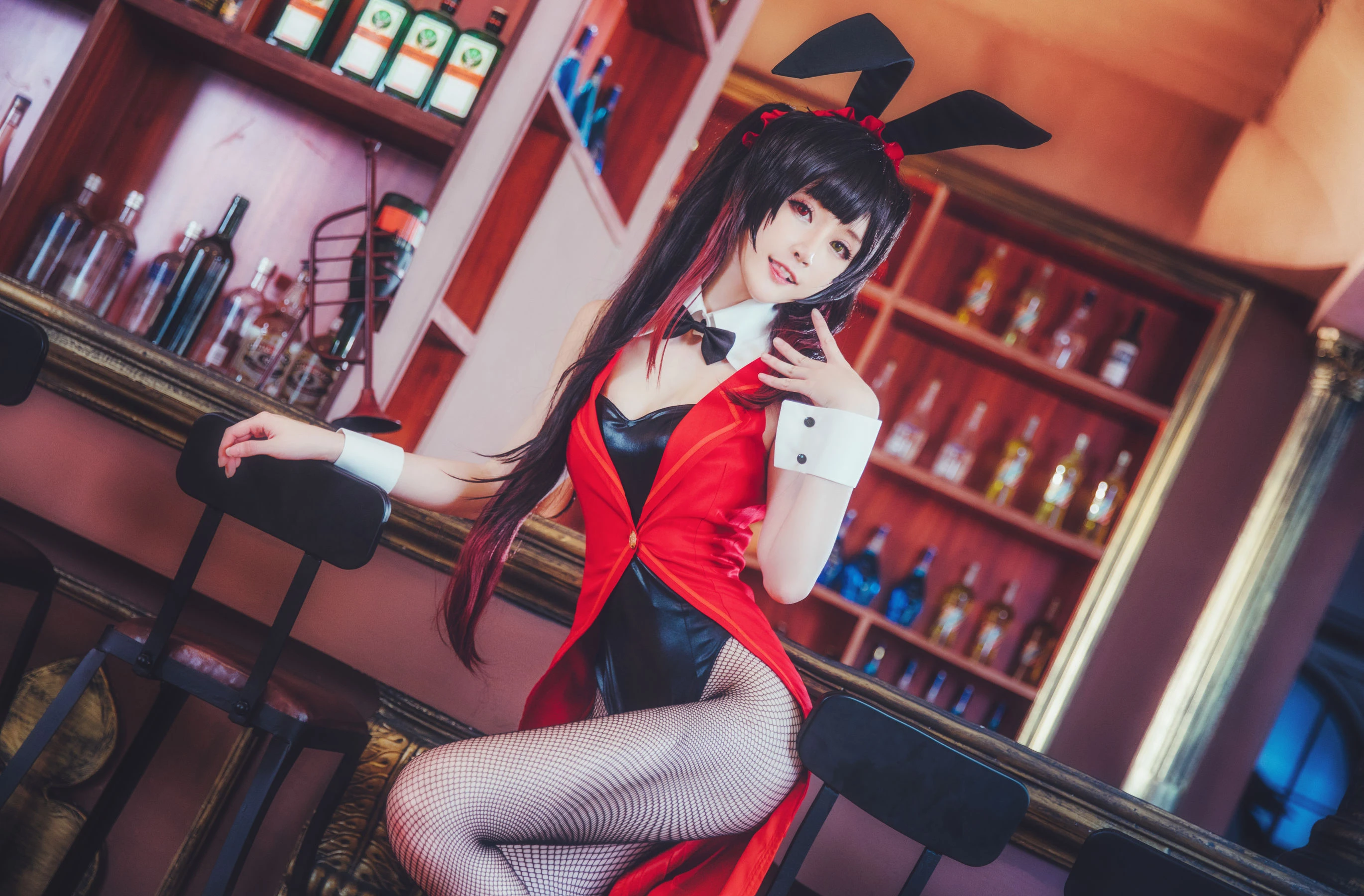 萌宠博主yui金鱼 狂三兔女郎插图1