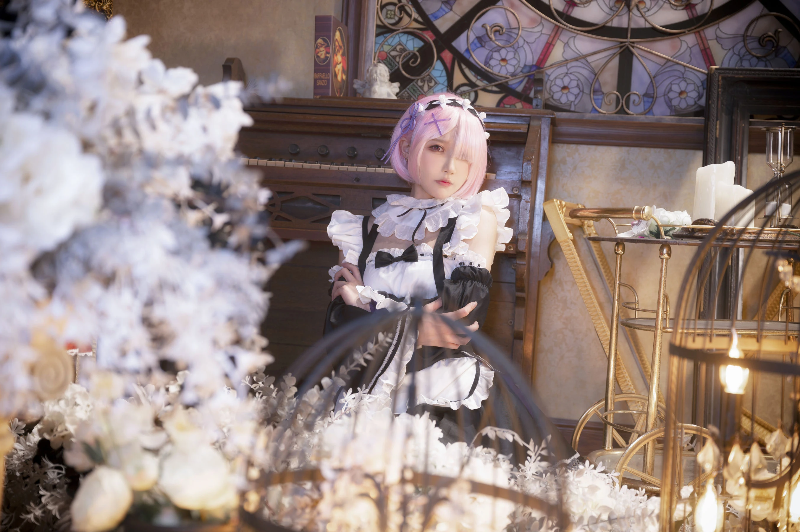 动漫博主阿包也是兔娘 – 拉姆女仆插图5