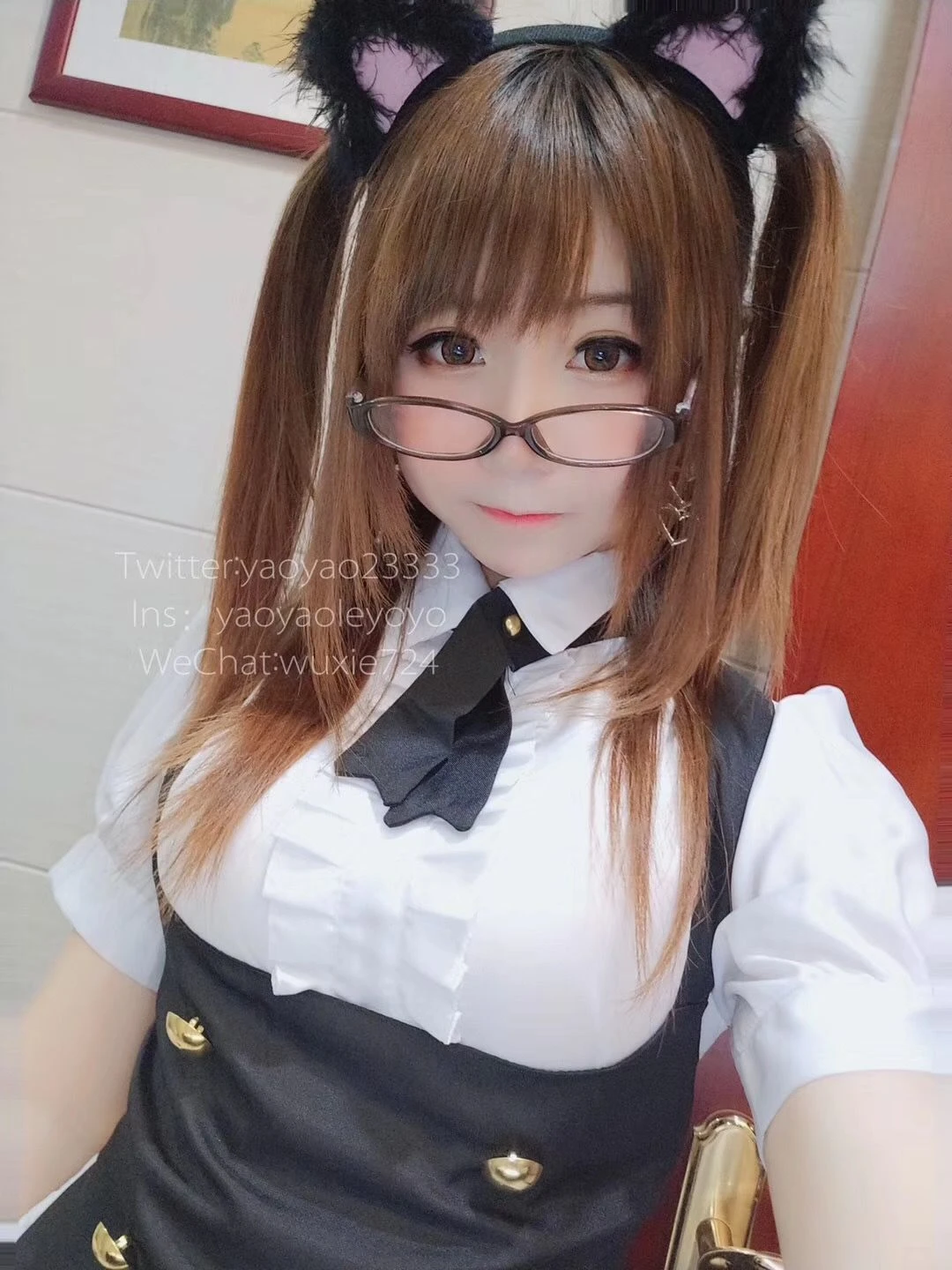 摇摇乐yoyo – 黑丝女仆插图2