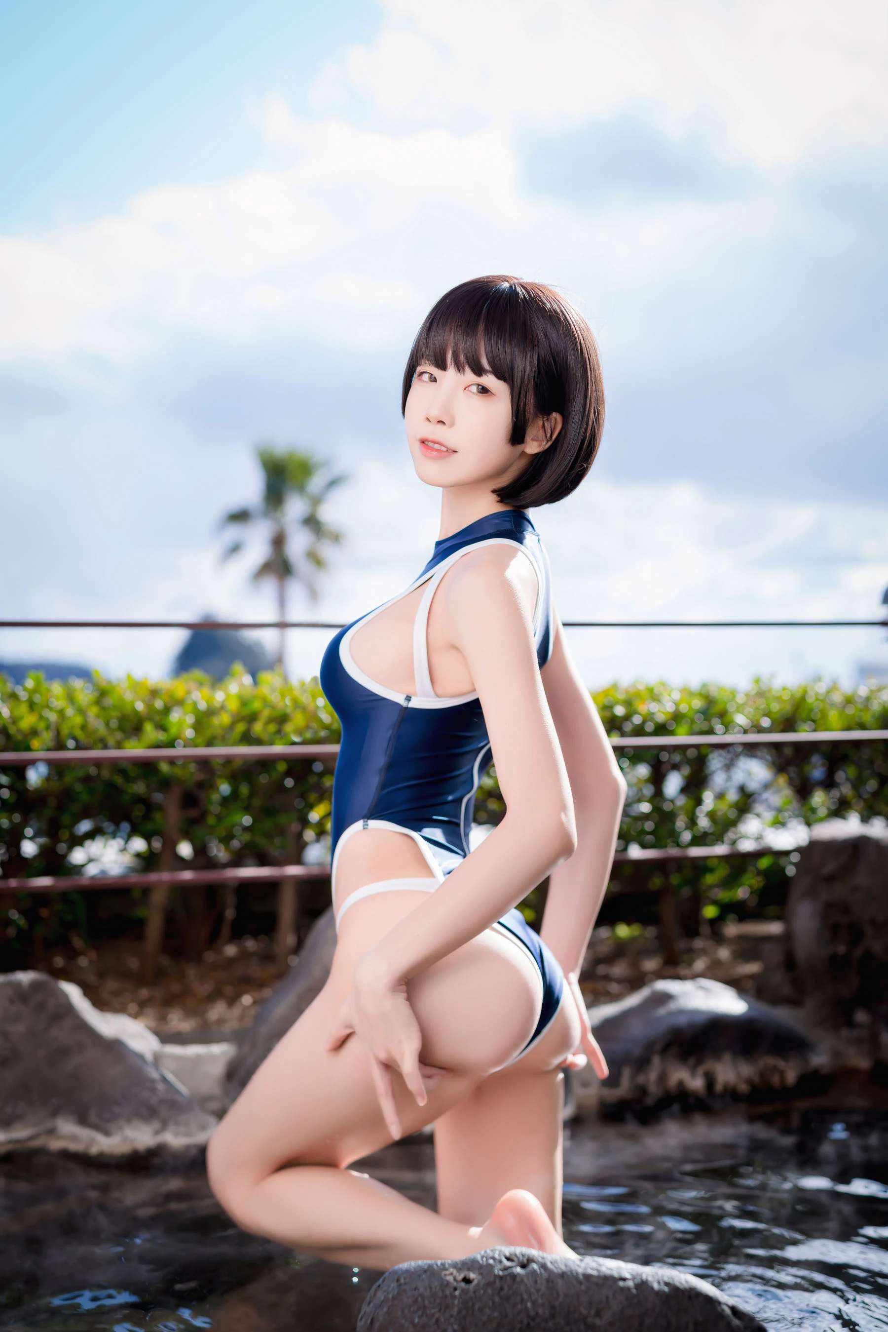 动漫博主水淼aqua – 竞泳水着插图3