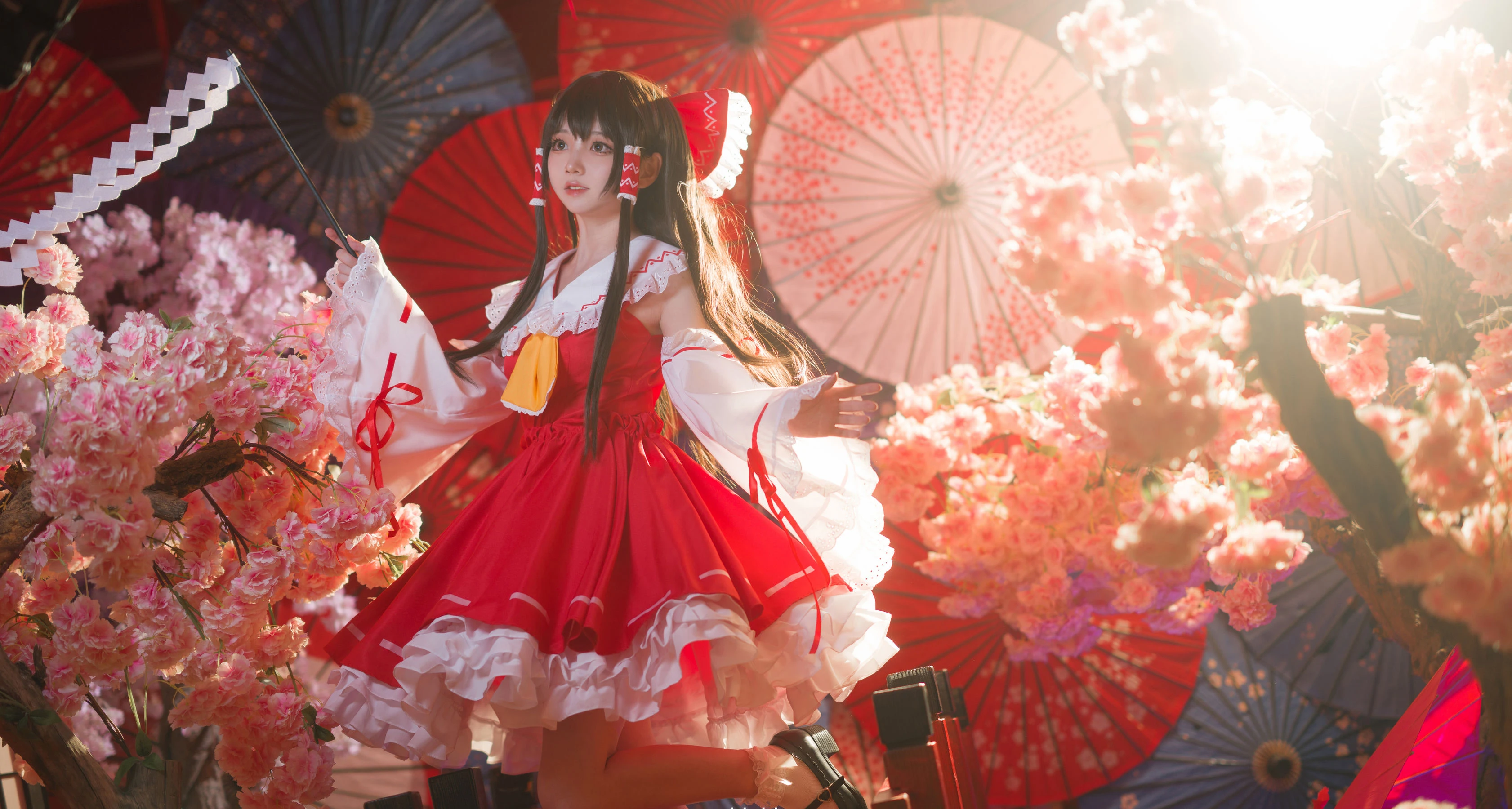 楚楚子w – 博丽灵梦插图5