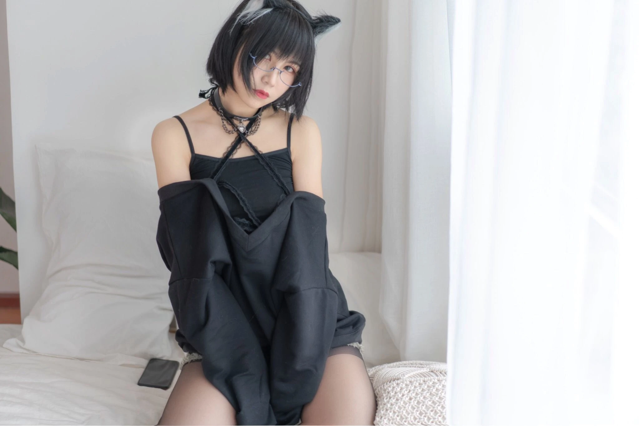 COSER美女逐月su 日常猫娘插图6