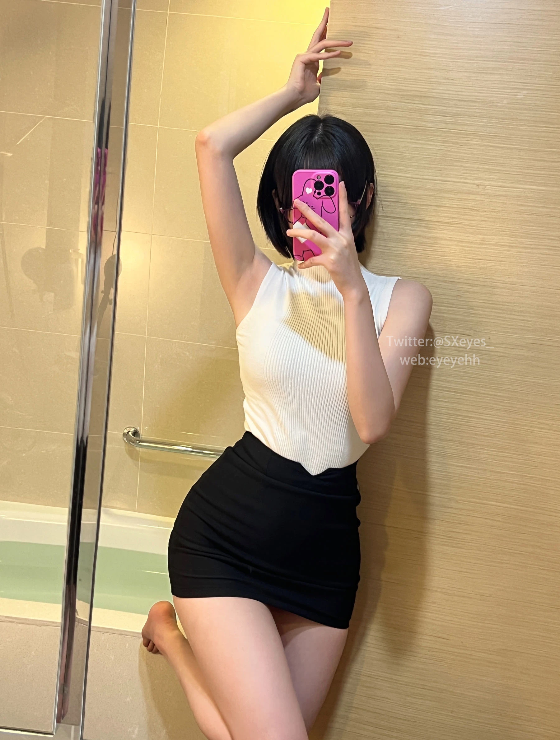 萌妹子眼酱大魔王w – 风吕に入る插图2