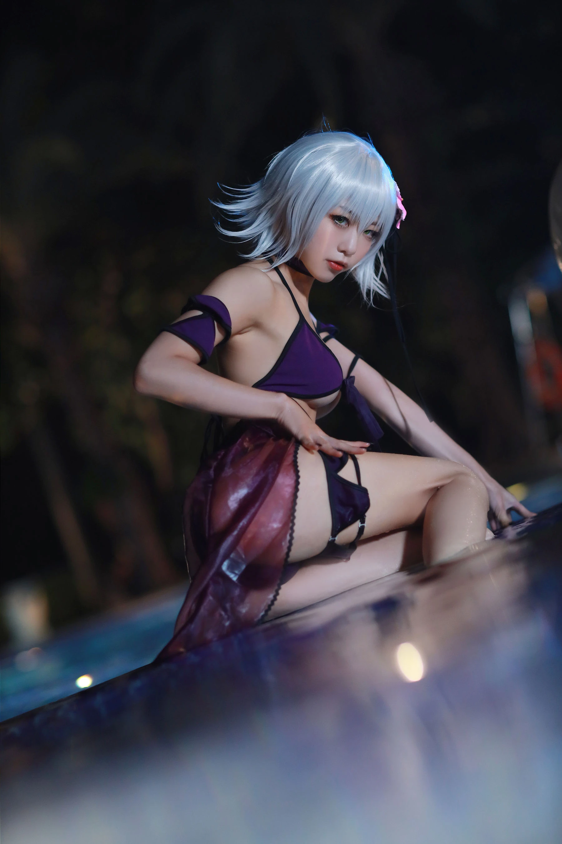 动漫博主水淼aqua – 贞德泳装插图5