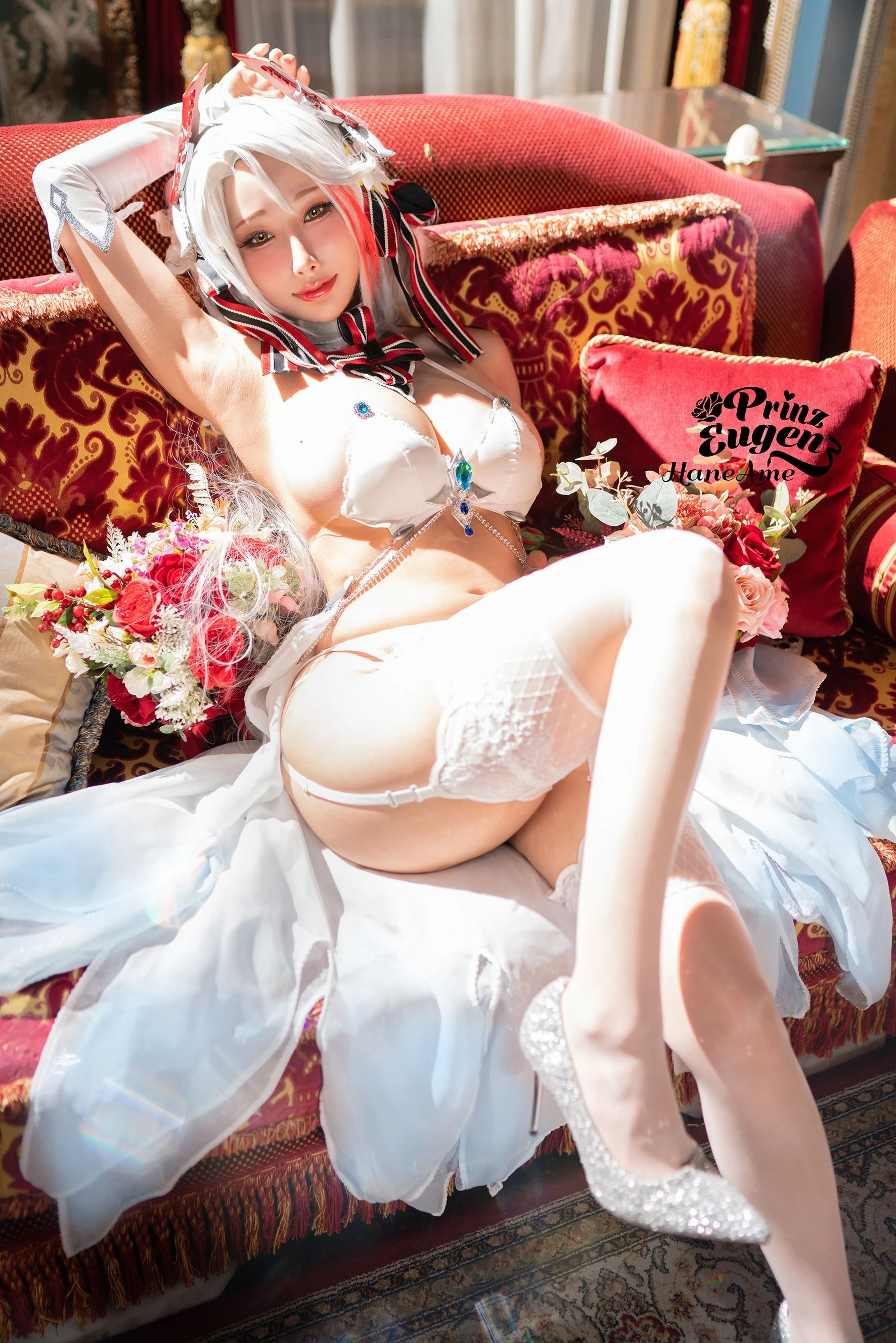 Hane Ame 雨波 – 欧根亲王 婚纱插图5