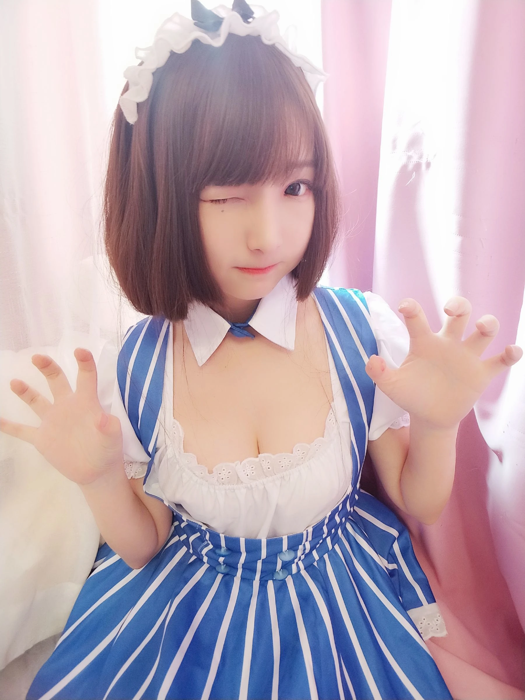 二次元美女古川kagura 加藤惠女仆插图4