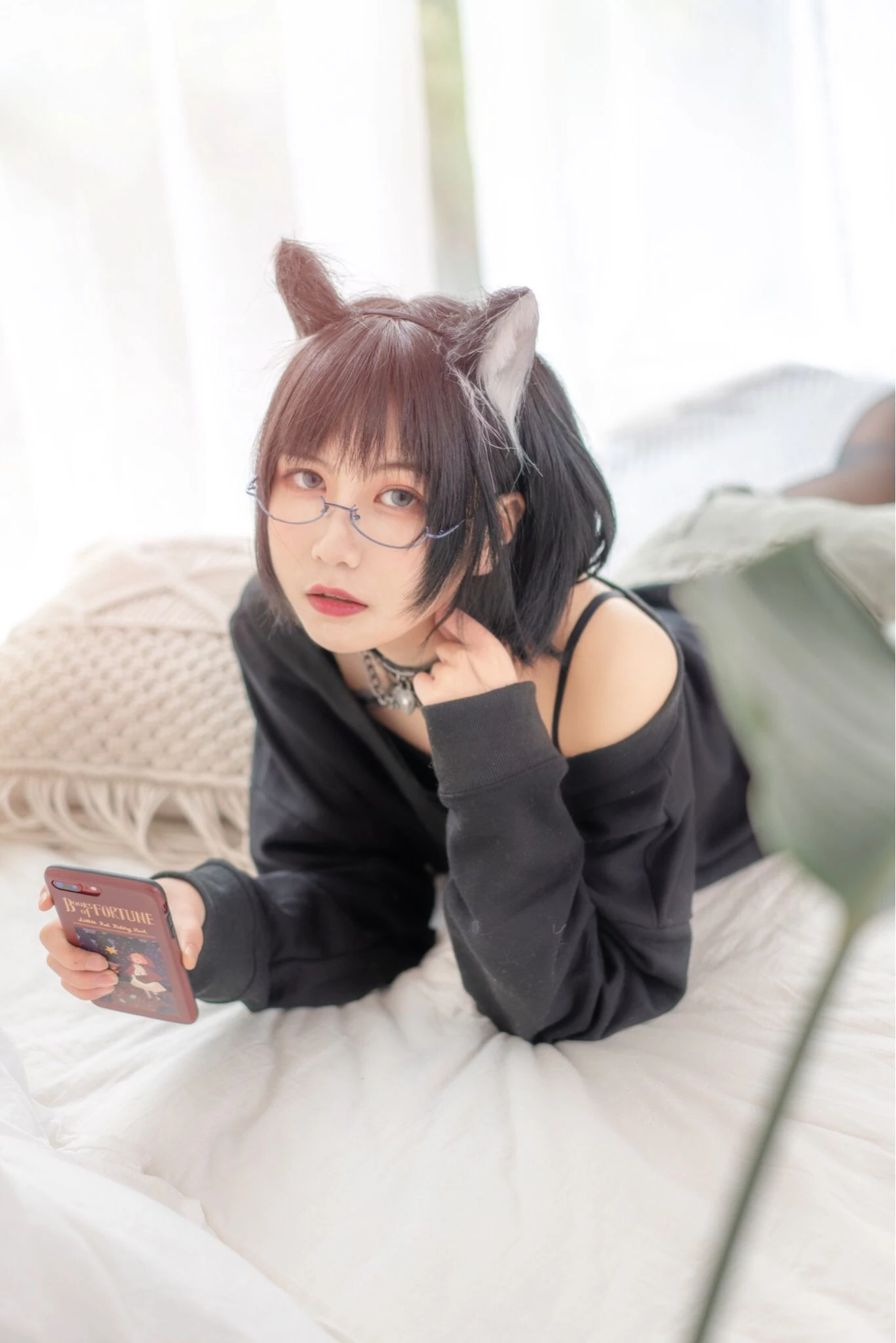 COSER美女逐月su 日常猫娘插图1