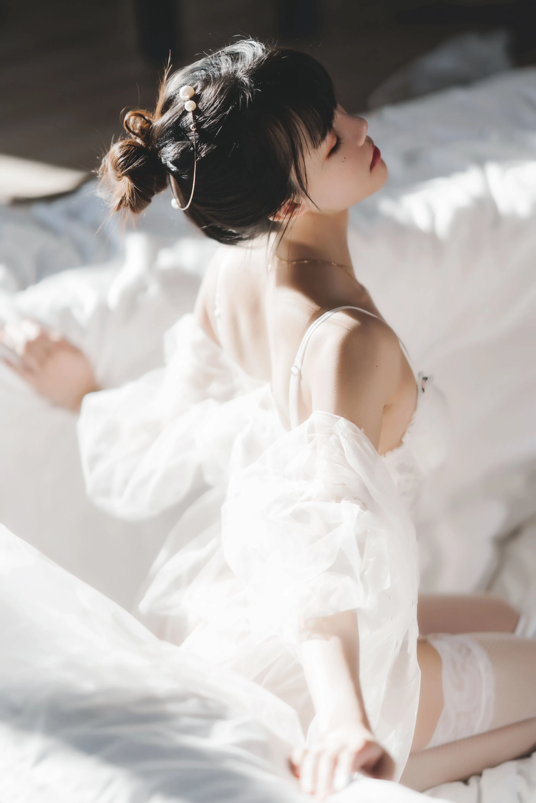 桜桃喵 – 白纱糖01插图7