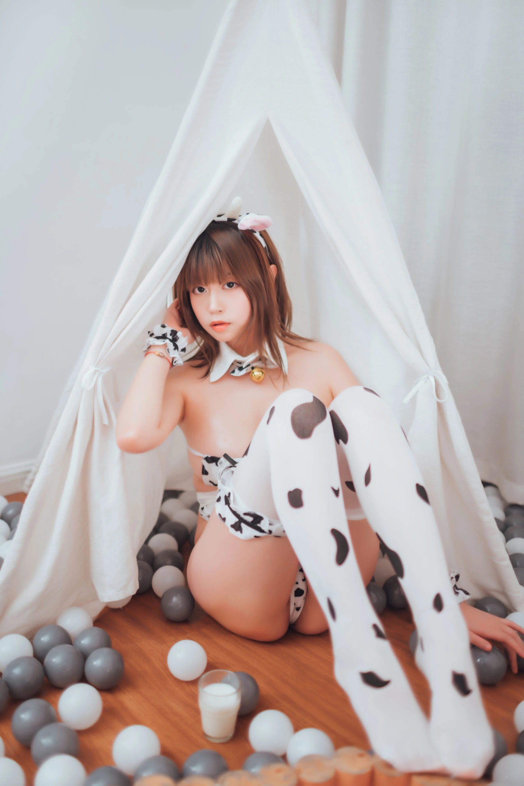 萌妹奈汐酱nice – 牛年大吉 奶牛插图1