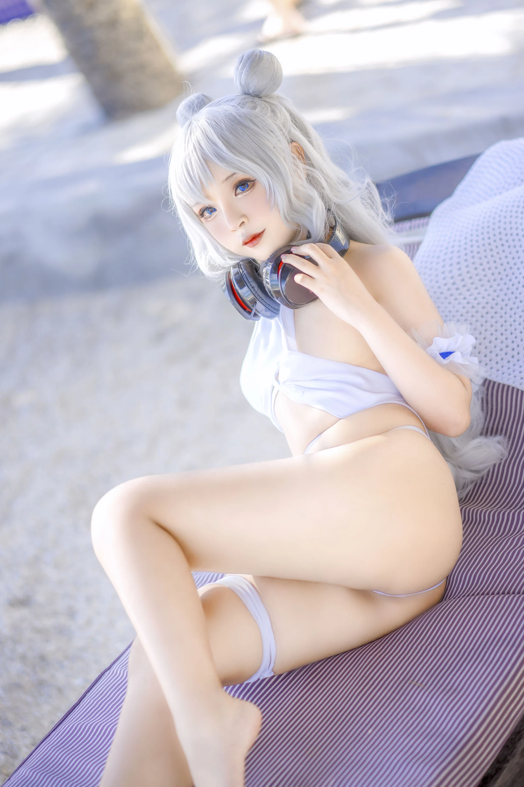 Sayo Momo – Azur Lane Le Malin bikini插图7