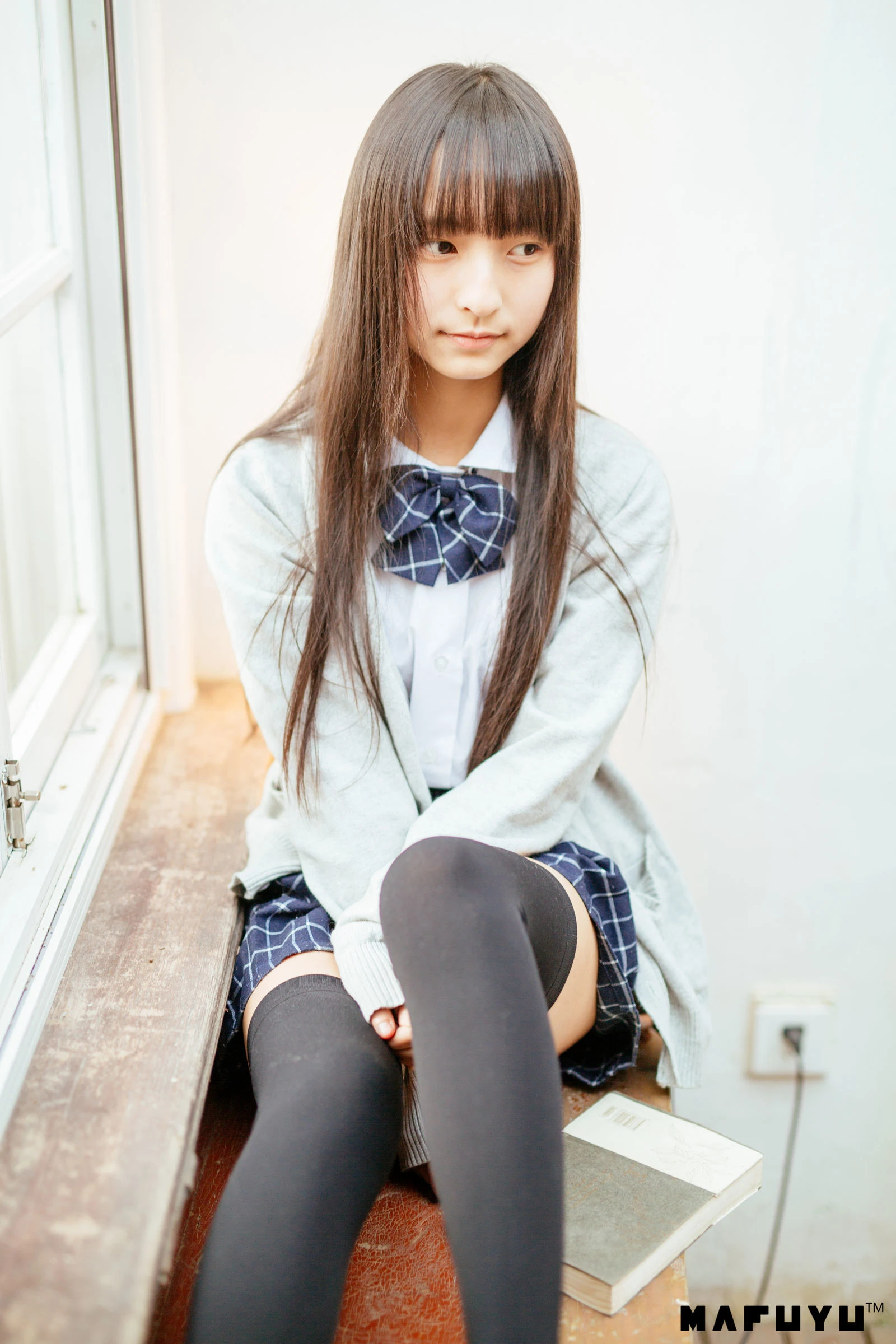 神楽板真冬 JK学生系列套图插图5