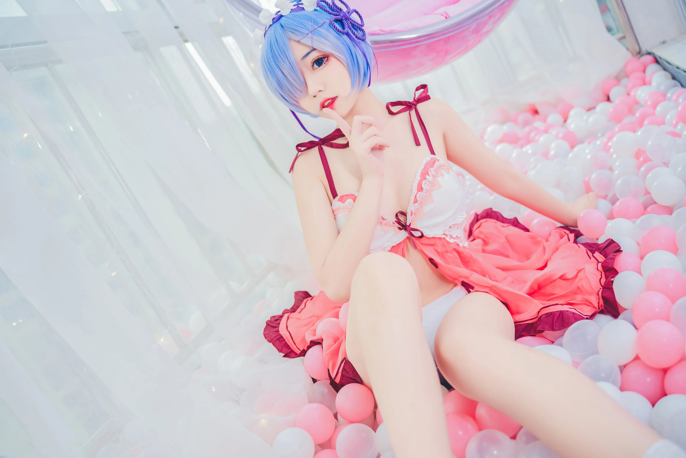 猫君君MaoJun – 粉嫩嫩的雷姆插图4