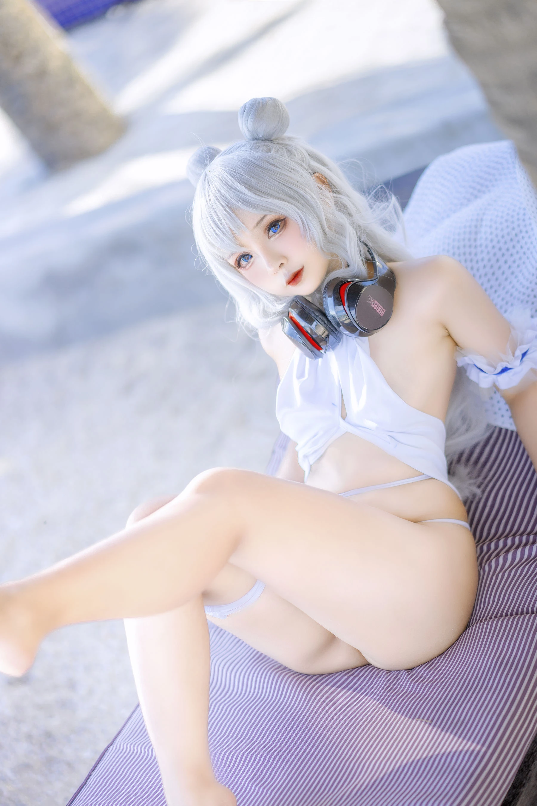 Sayo Momo – Azur Lane Le Malin bikini插图6