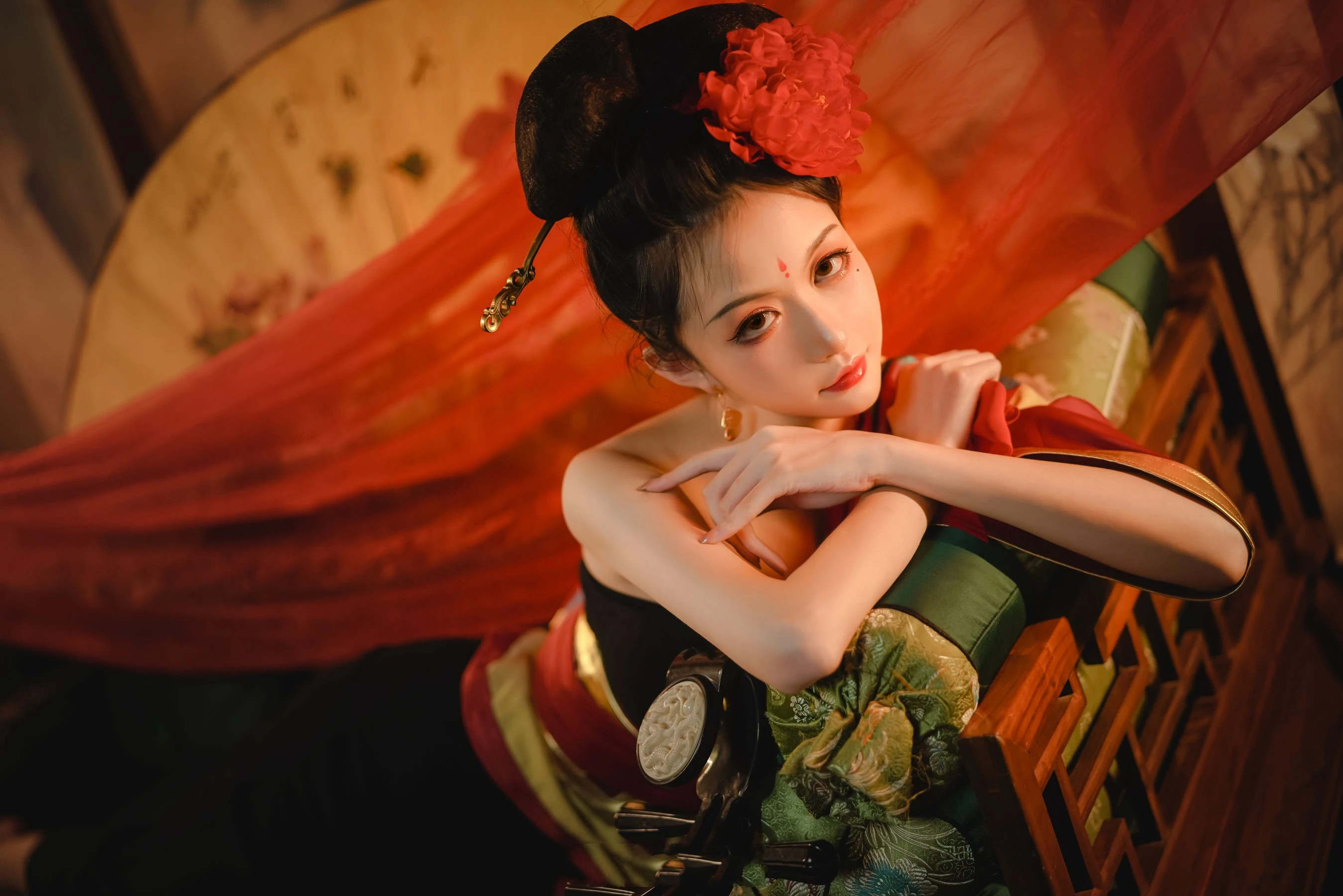 COS萌妹沧霁桔梗 – 一千零一个江湖插图1